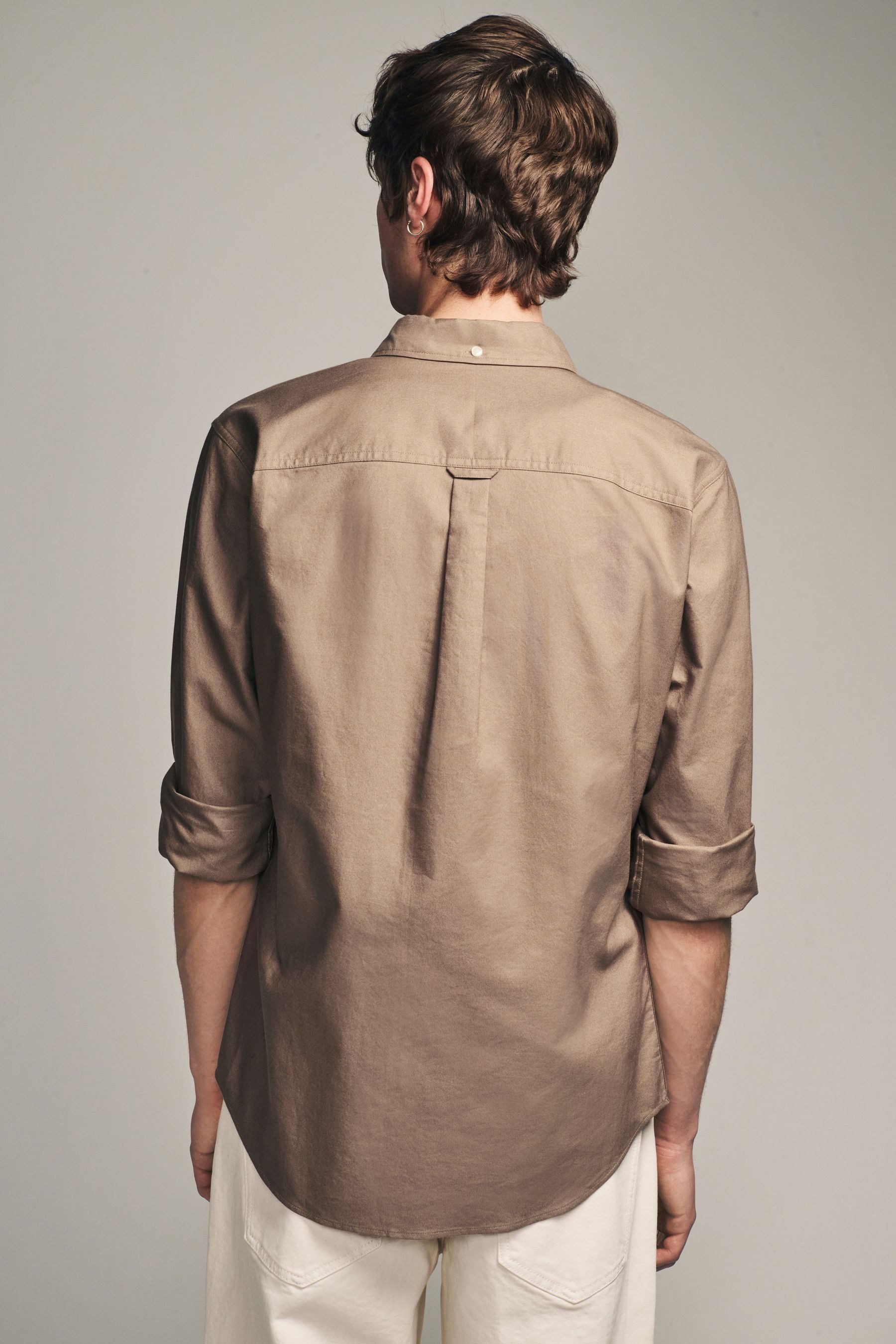 Next Langarmhemd Langärmeliges Oxfordhemd im Slim günstig online kaufen