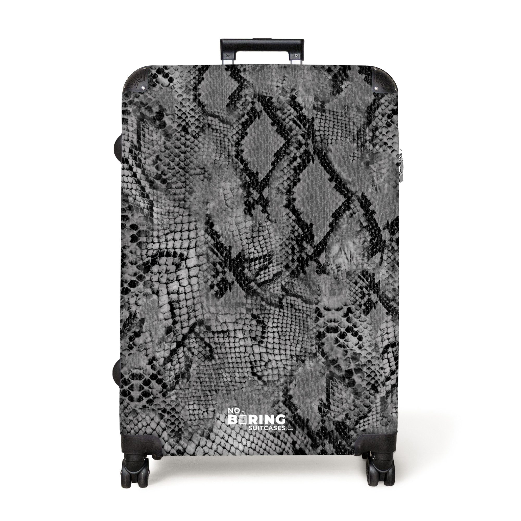 NoBoringSuitcases.com© Hartschalen-Trolley Tiermuster - Schlange - günstig online kaufen