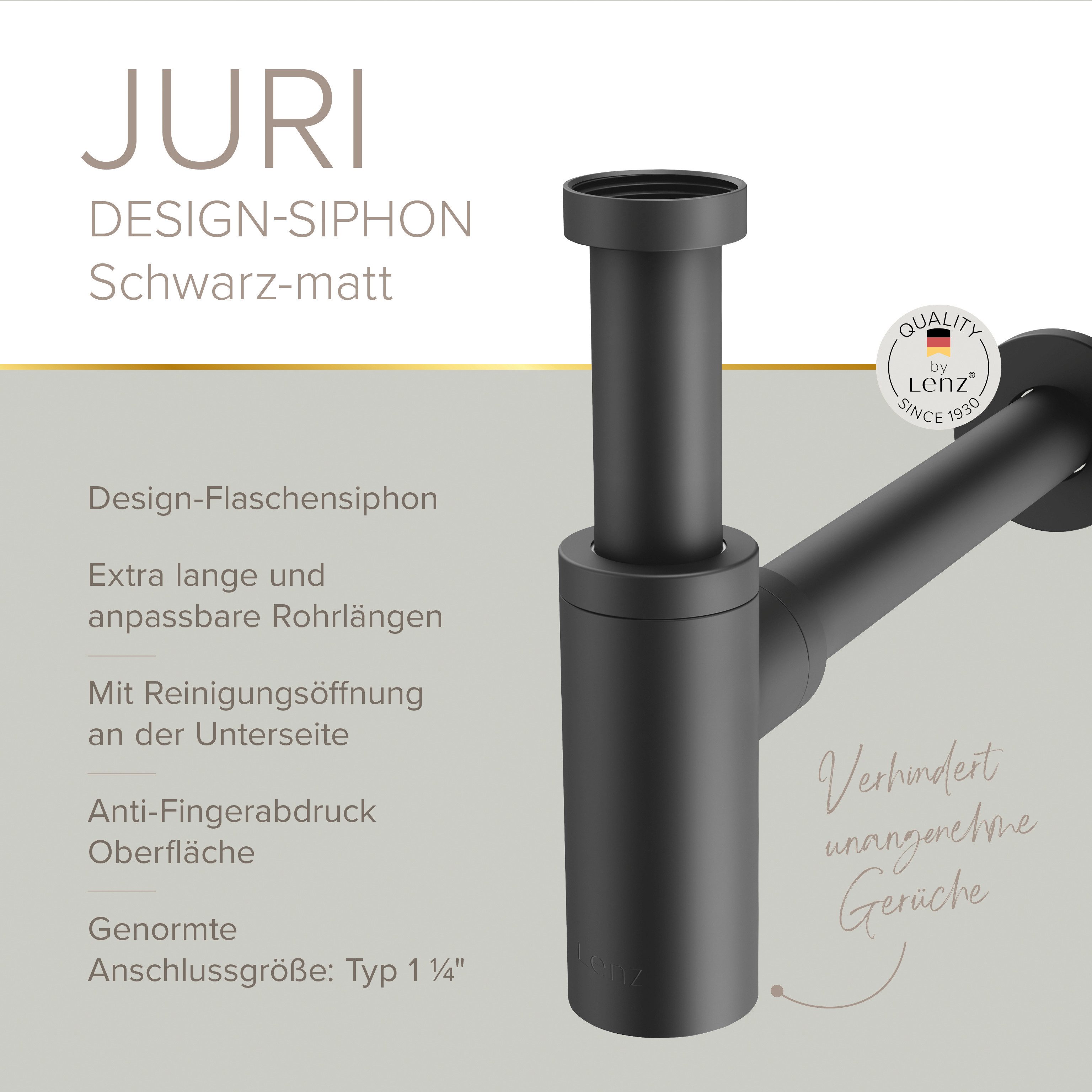 Lenz Siphon JURI, Flaschensiphon