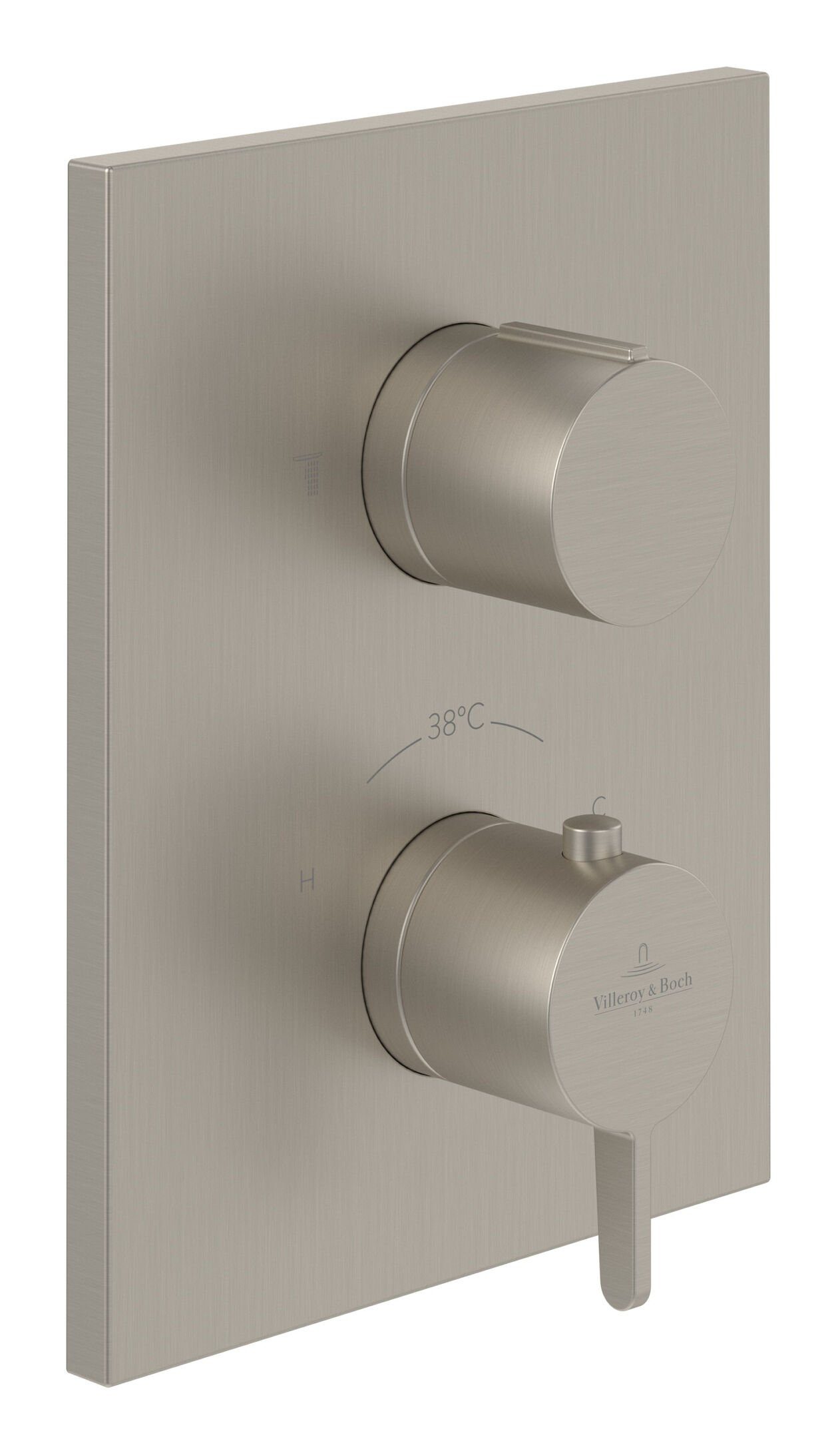 Villeroy & Boch Unterputzarmatur Conum Unterputz-Thermostat, mit Umsteller, Wandmontage