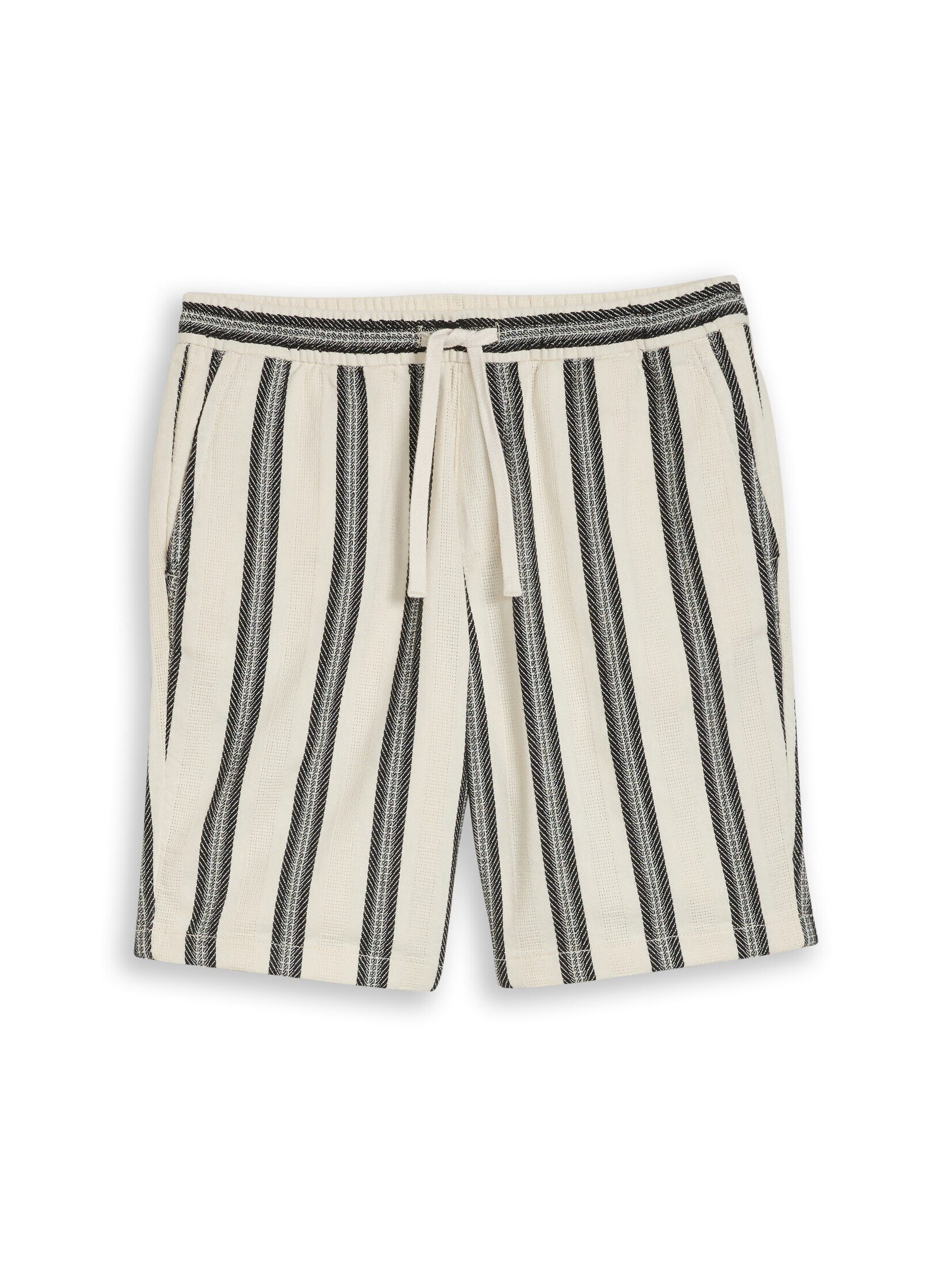 TOM TAILOR Denim Shorts Hosen & Chino Relaxed Fit Shorts mit Streifenmuster