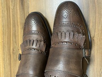 BRUNELLO CUCINELLI Brunello Cucinelli Double Monk Pattern Shoes Schuhe Brogues Monk-strap Sneaker