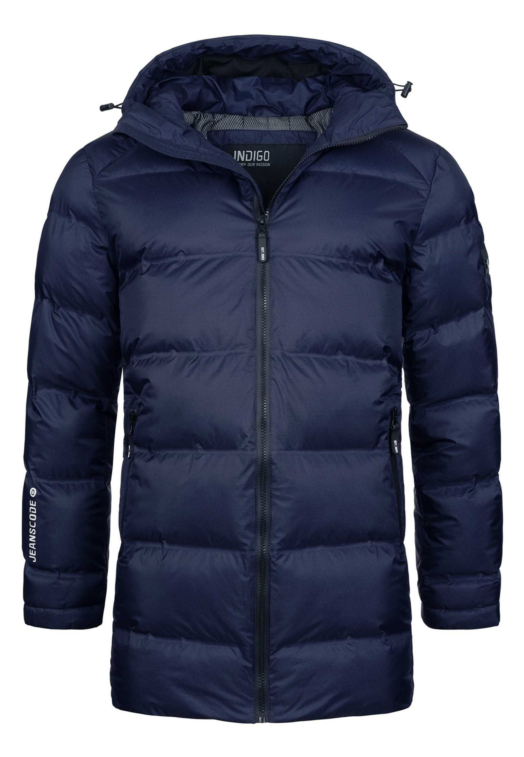 Navy Indicode Steppjacke Parkkish