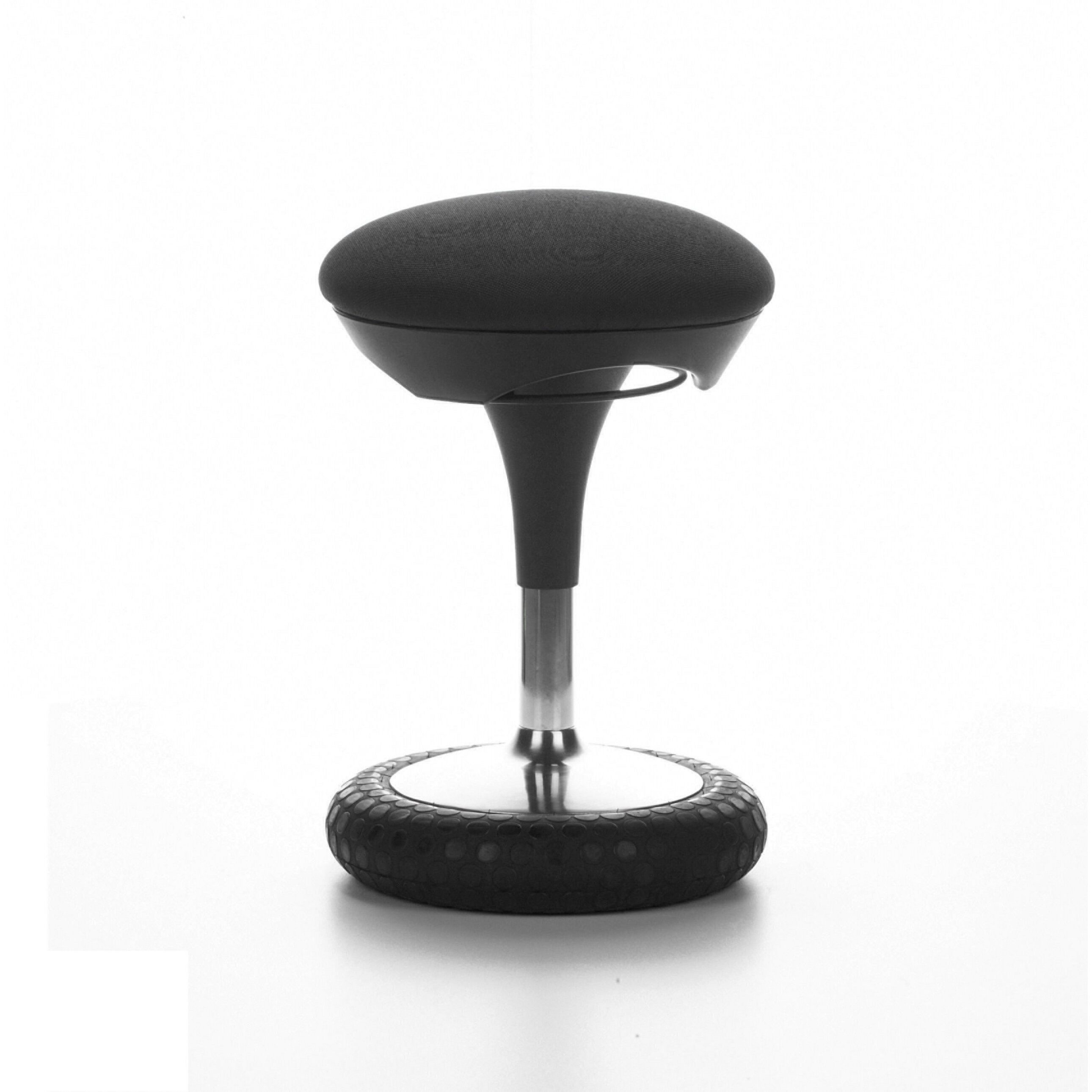 TOPSTAR Stehhilfe SITNESS 20 Arbeitshocker Stoff Höhe 44.0 - 54.0 cm, Fitness-Hocker höhenverstellbar, bewegliche Sitzfläche