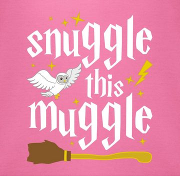 Shirtracer Lätzchen Snuggle This Muggle Harry, Strampler Baby Mädchen & Junge