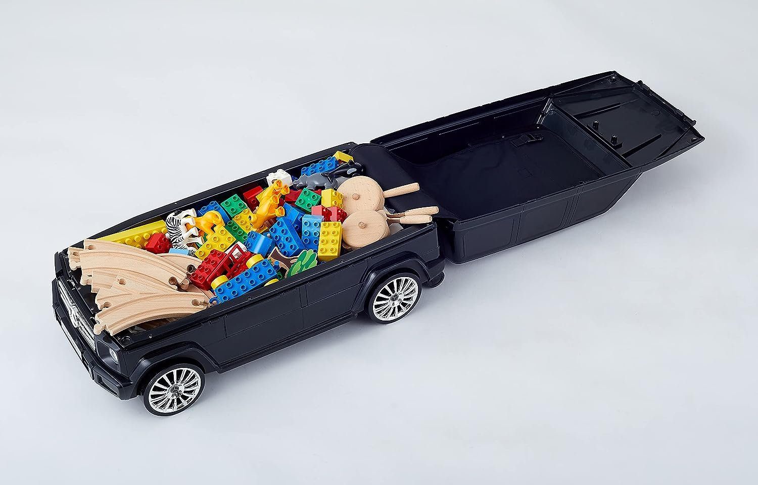 COIL Rutscherauto Kinderkoffer, Koffer, Rutschauto, Mercedes, Reisekoffer, ab 2 Jahren