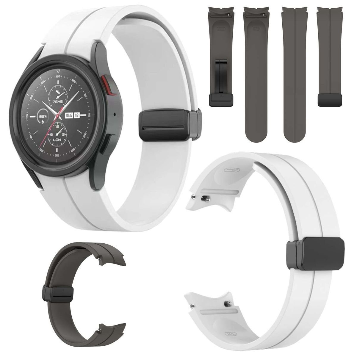 Wigento Smartwatch-Armband Für Samsung Galaxy Watch günstig online kaufen