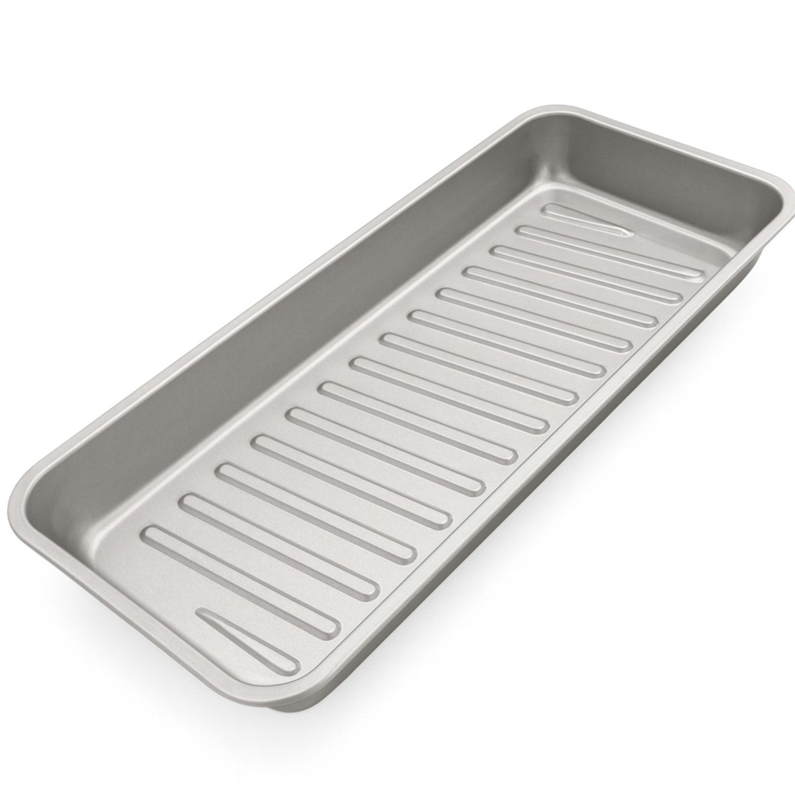 BURI Tropfschale Grillschale Kohleschale Universal Fettwanne 66x27cm Alu Auffangschale