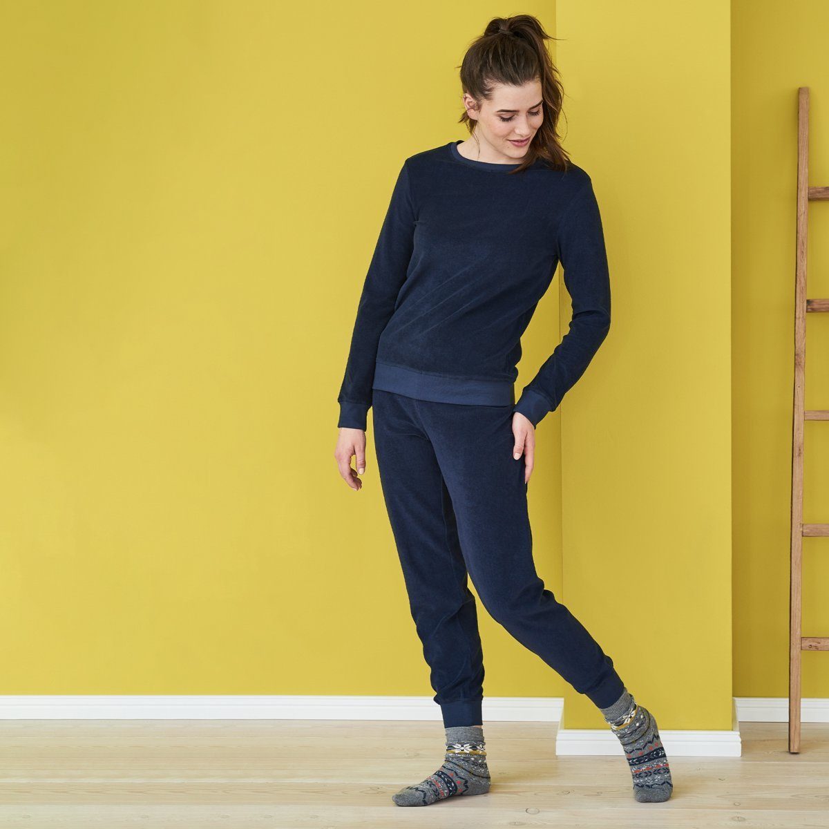 LIVING CRAFTS Schlafanzug BONNIE GOTS zertifiziert