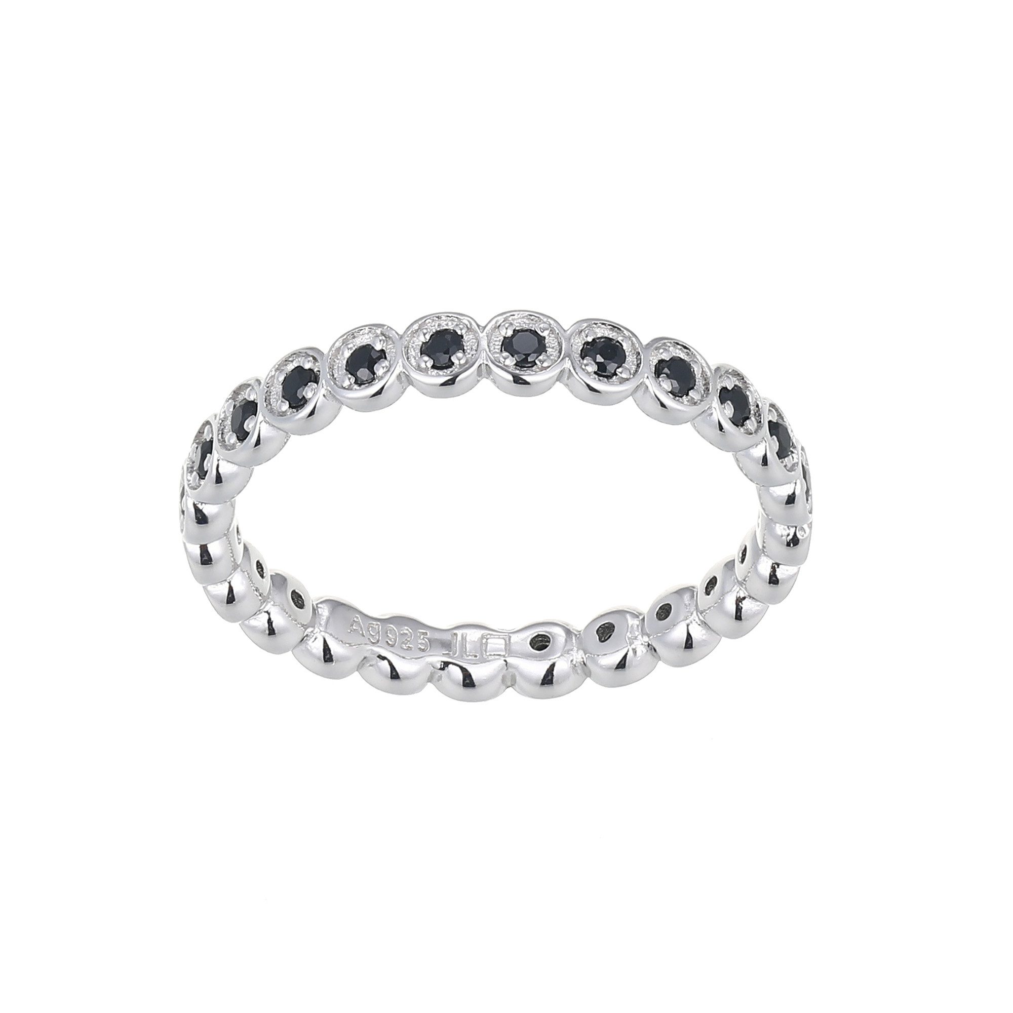 Cavill Silberring Cavill Damenring 925 Sterling Silber mit 0,21 ct schwarze günstig online kaufen