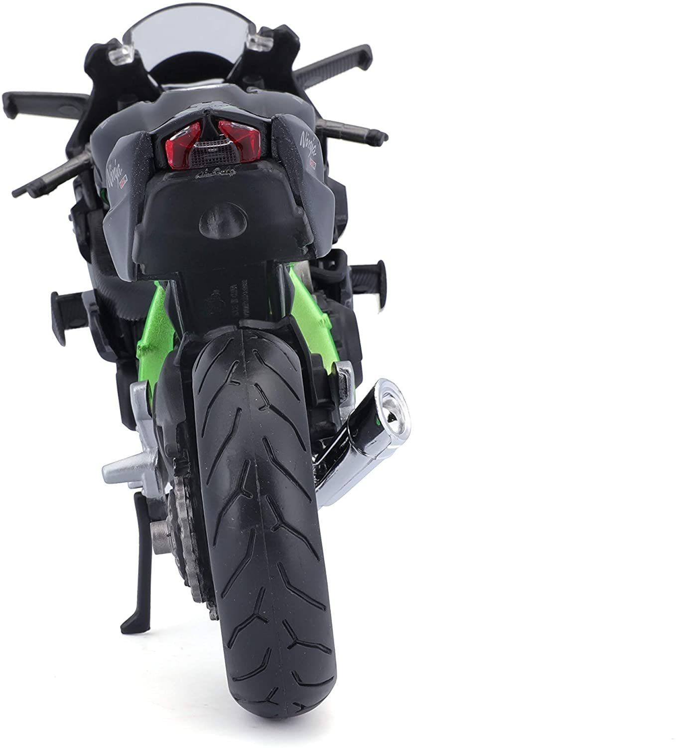 Maisto® Modellmotorrad Modellmotorrad - Kawasaki Ninja H2R (schwarz, Maßstab 1:12), Maßstab 1:12, detailliertes Modell