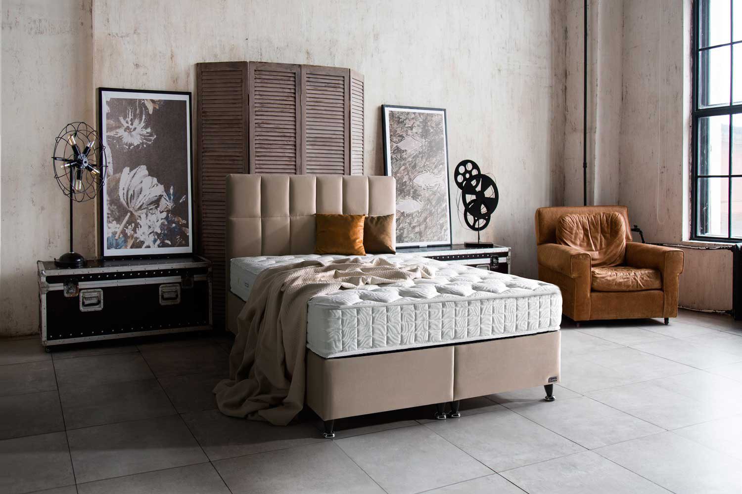 BAMBI YATAK Boxspringbett Set, Bambi Golden günstig online kaufen
