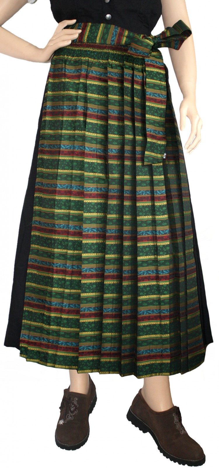 German Wear Dirndlschürze GW1612-3, Lange Dirndlschürze Trachten schürze