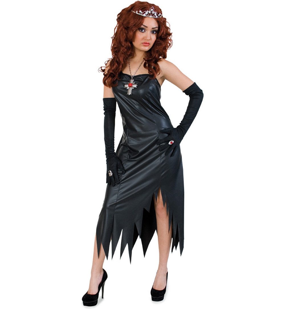 Fries Vampir-Kostüm Vampirin Hexen Gothic Kleid Halloween Karneval Fasching Party Cosplay