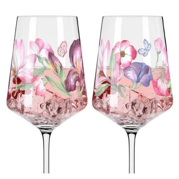 Ritzenhoff Aperitifglas Sommersonett, Glas, Mehrfarbig H:22.5cm D:9cm Glas