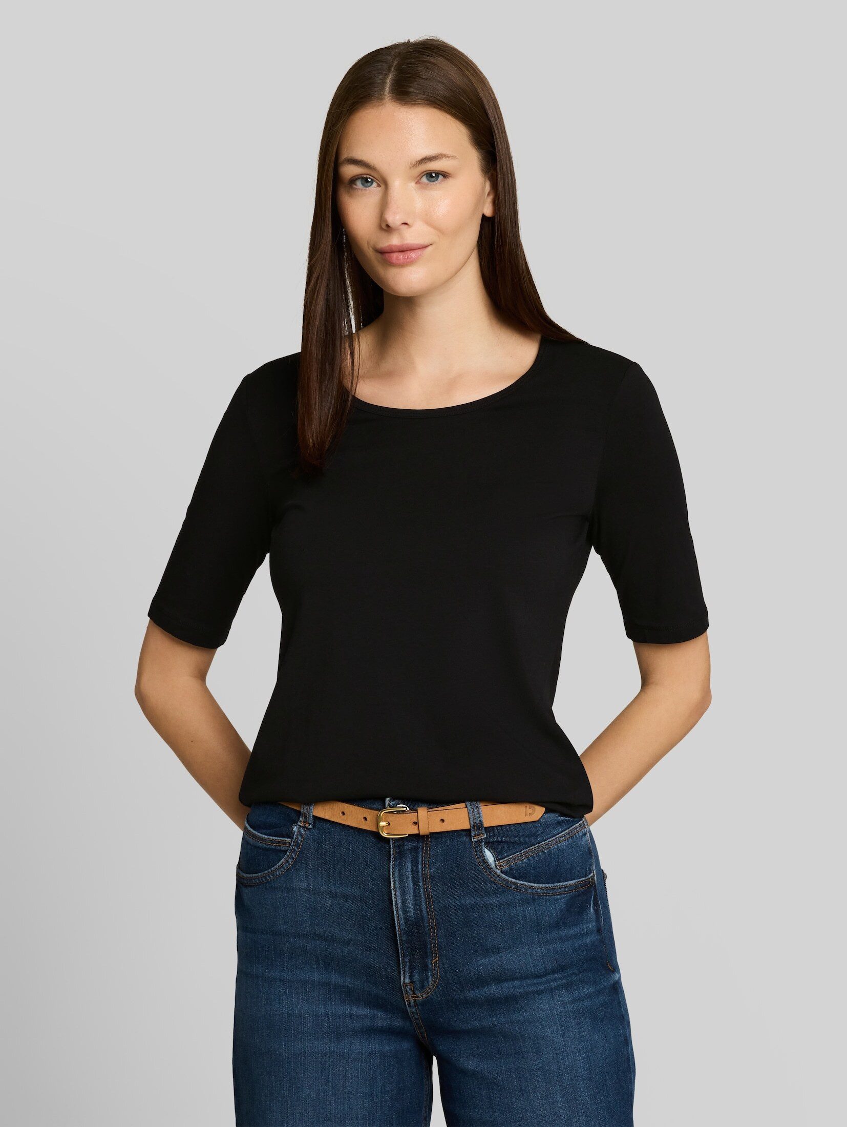 TOM TAILOR T-Shirt T-Shirt (im Einserpack) Basic T-Shirt mit Rundhalsausschnitt