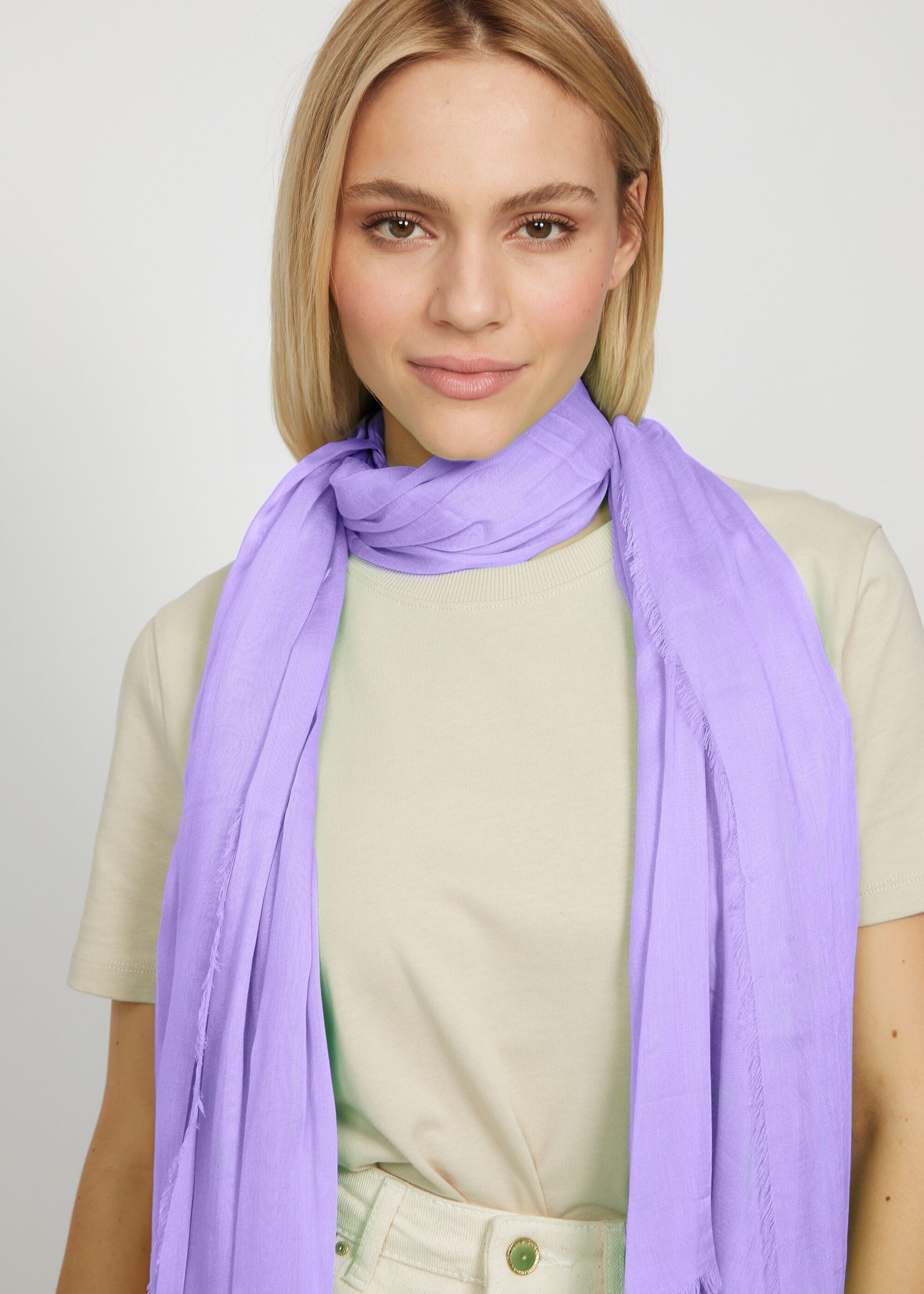 Codello Schal SOLID SCARF SUSTAINABLE BAMBOO PLAI