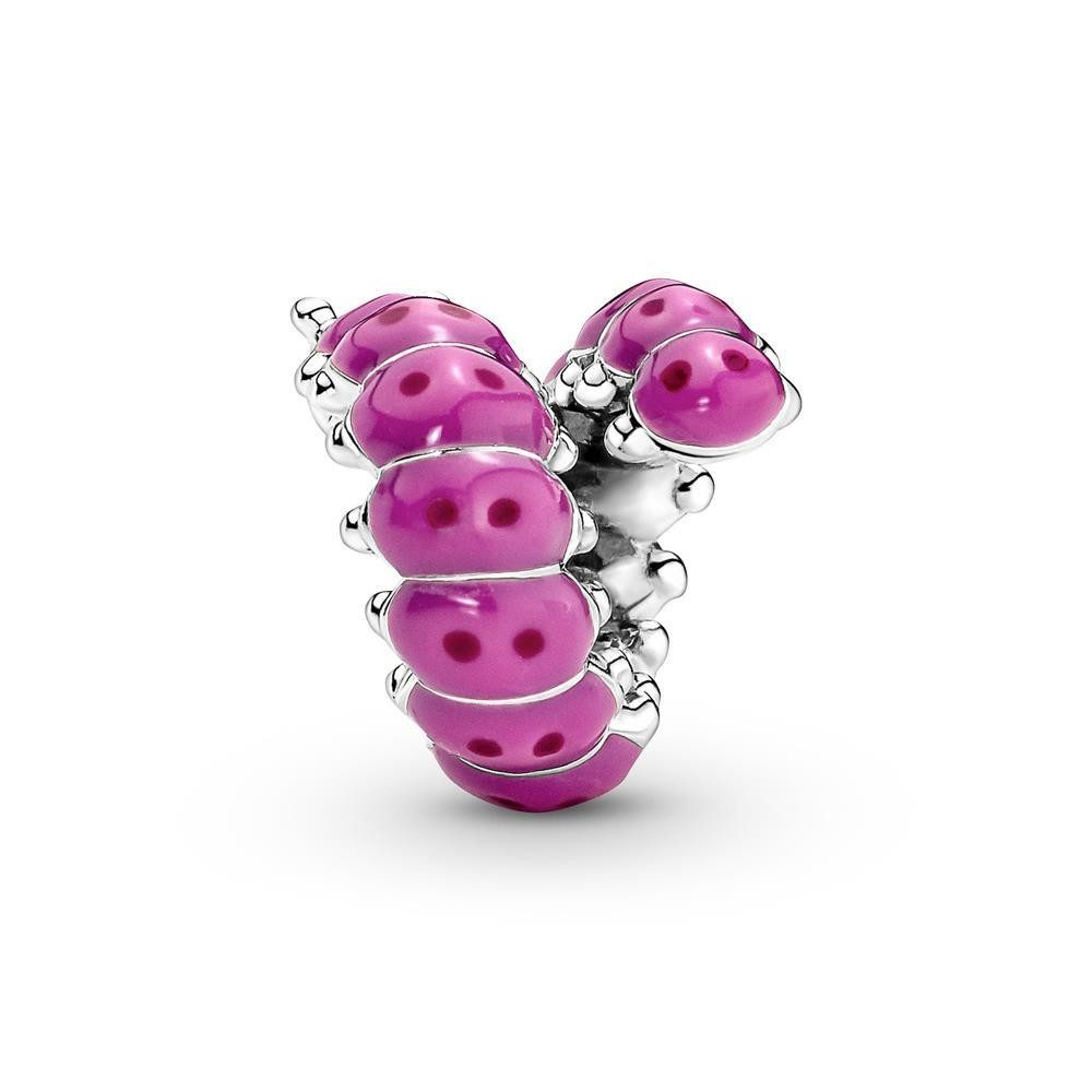Pandora Charm-Einhänger PANDORA MOMENTS Charm "Süße gekräuselte Raupe" Silber 790762C01