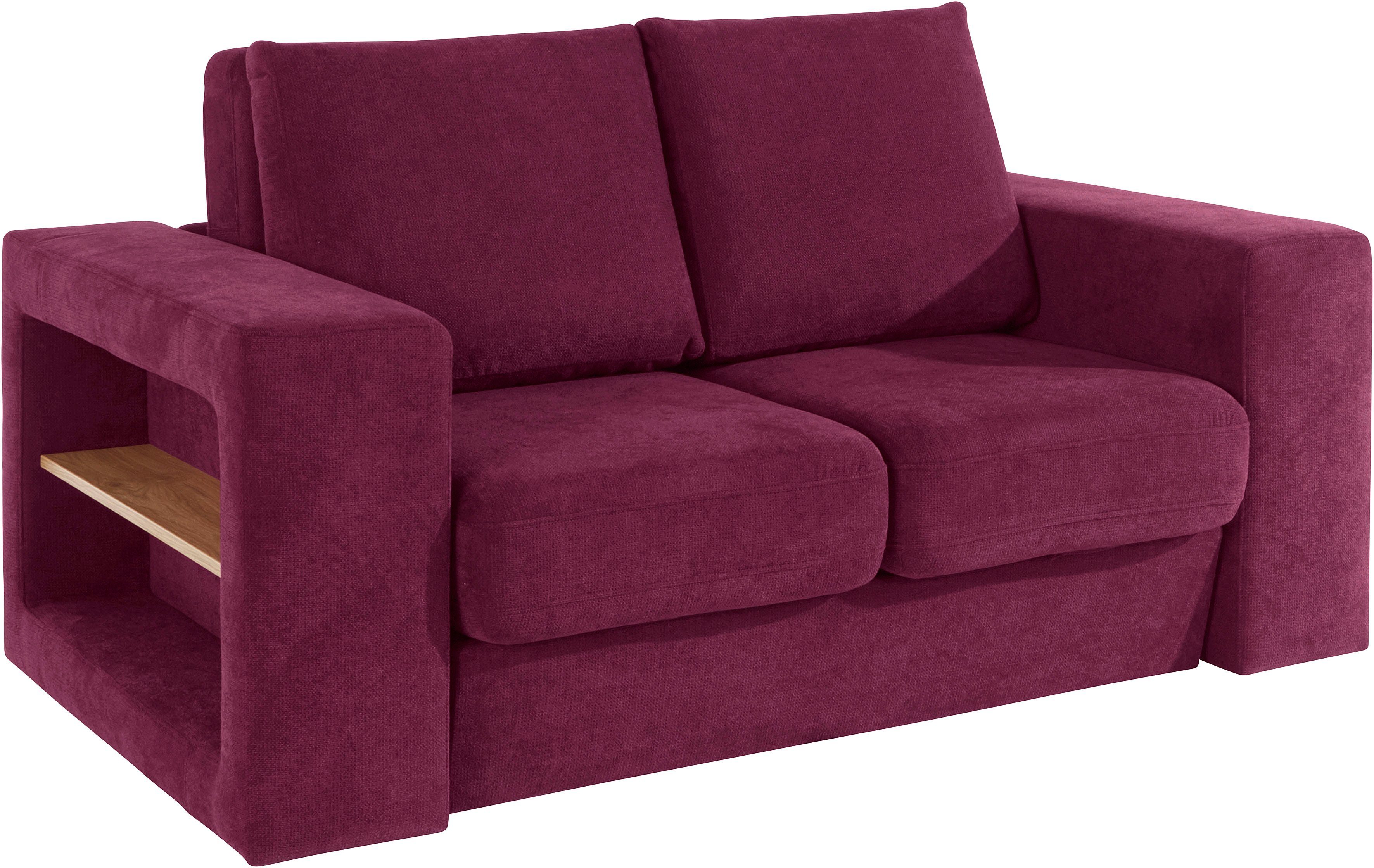 LOOKS by Wolfgang Joop 2-Sitzer Looksvb, Verwandlungssofa: aus Sofa wird  Sofa mit 2 Hockern, mit Regalfunktion | Big Sofas