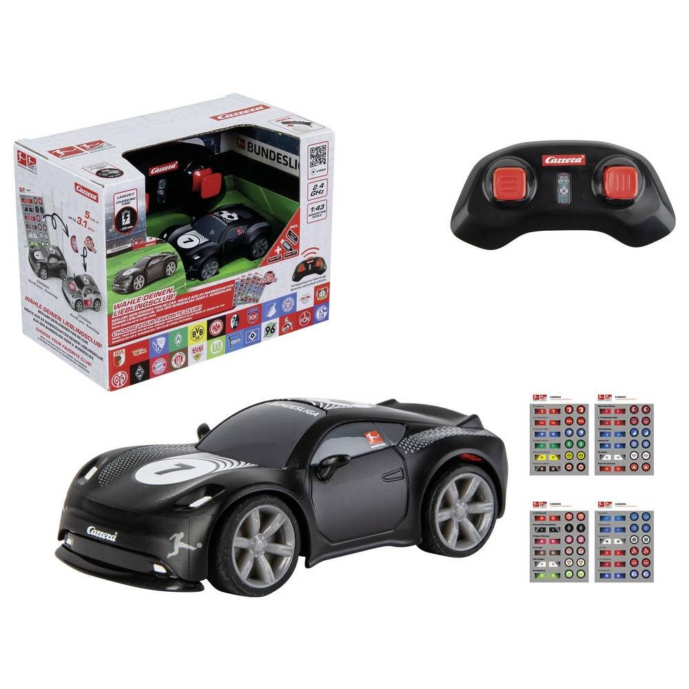 Carrera® RC-Auto 370430043 1:43 RC Modellauto inkl. Akku und Ladekabel, inkl. Akku und Ladekabel
