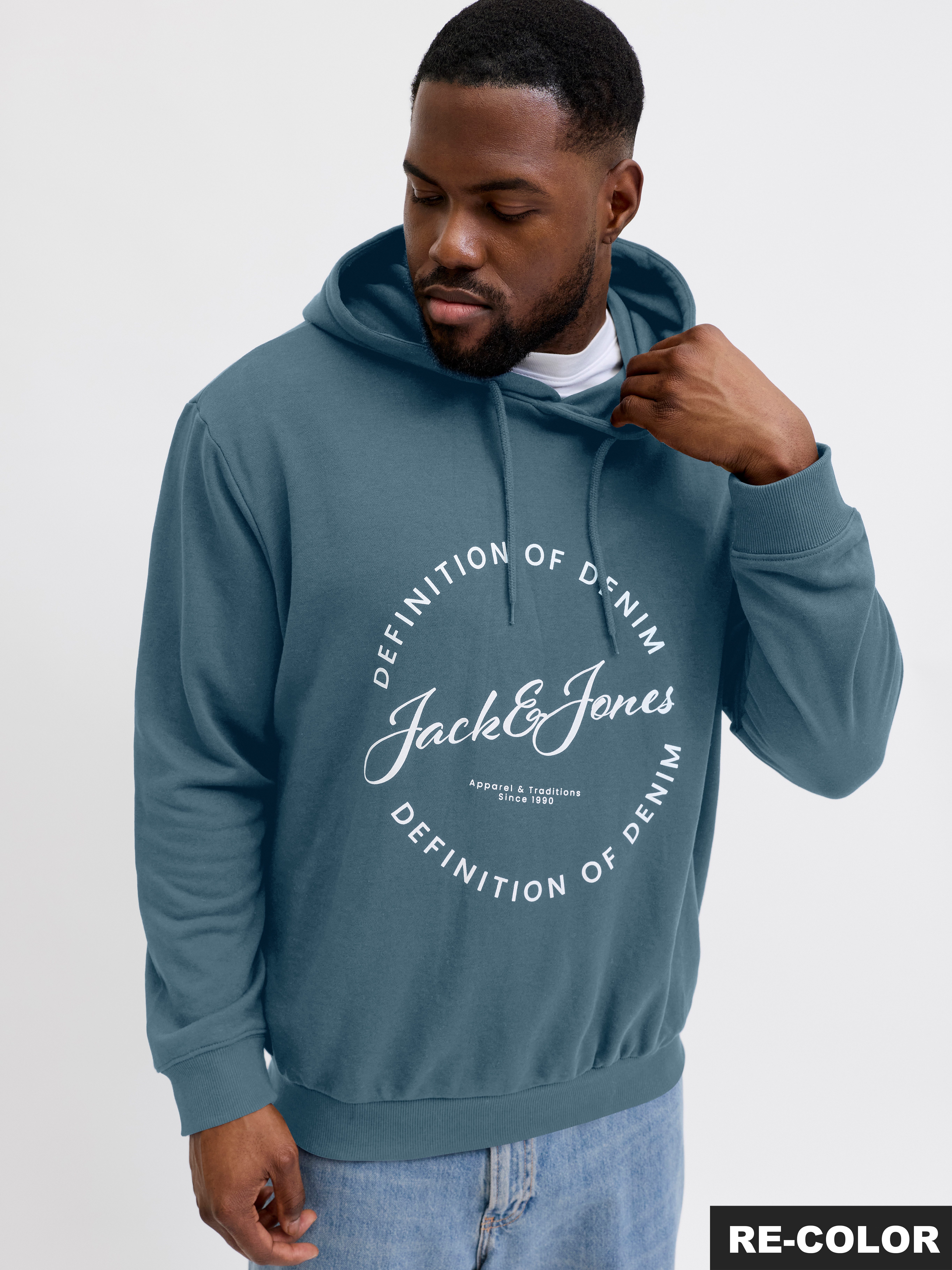 Jack & Jones PlusSize Kapuzensweatshirt JJGRAYSON SWEAT HOOD PLS günstig online kaufen