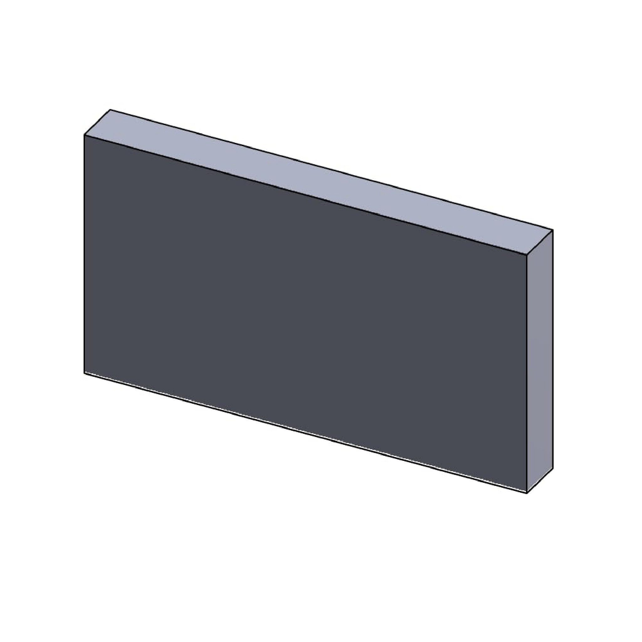 Feuerfest 123 GmbH Feuerraumplatten Heizgasumlenkplatte 360x200x40mm (Schamotte) passend für Wamsler**, feuerfest & hitzebeständig - Kamin Ofen Zubehör