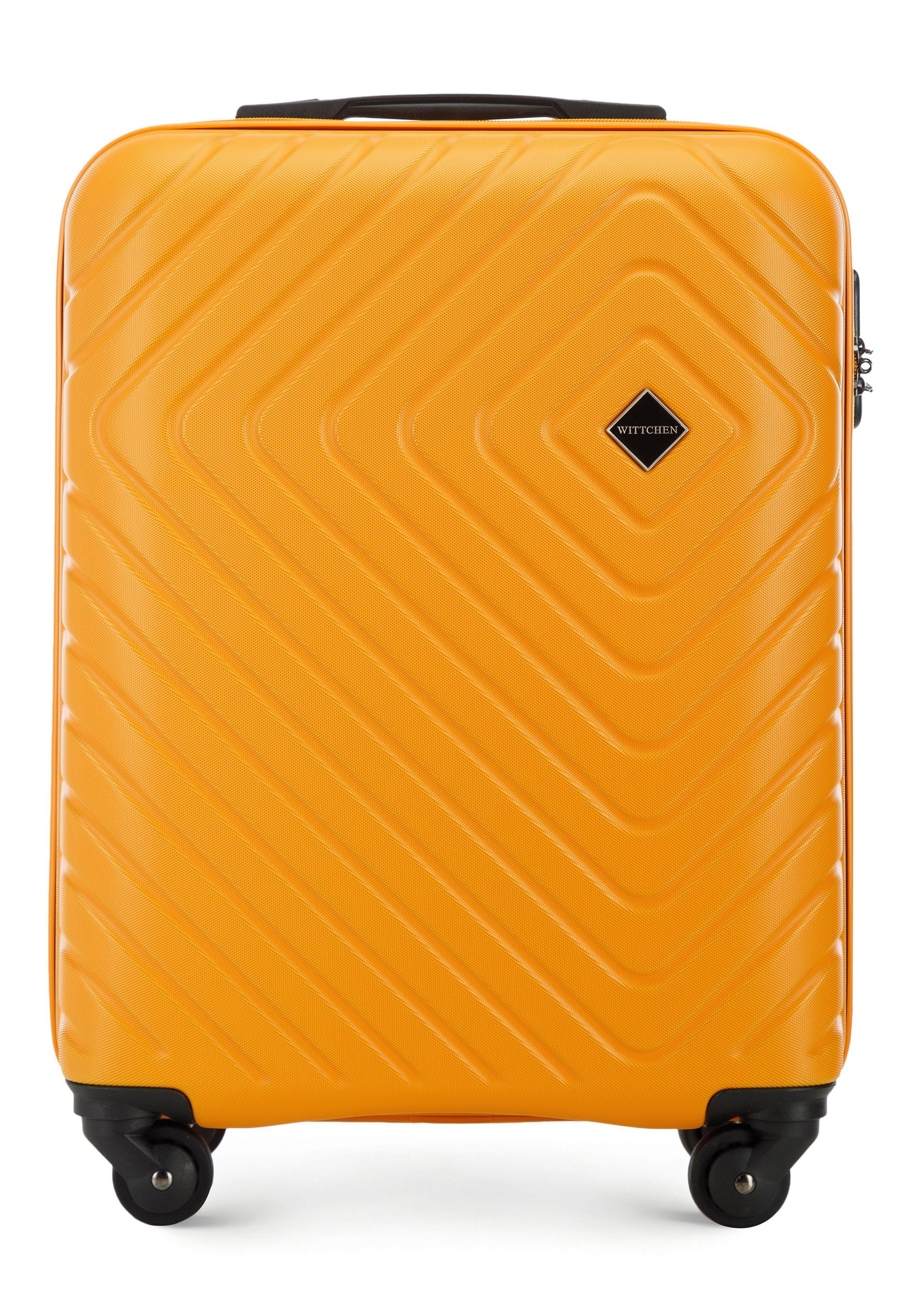 Wittchen Trolley CUBE LINE, 4 Rollen orange