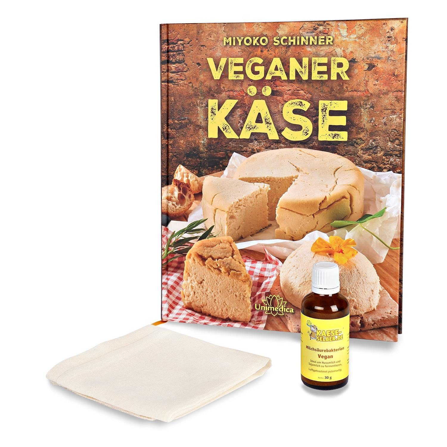 KAESE-SELBER.DE Zutaten-Set Veganen Keese selber machen Set