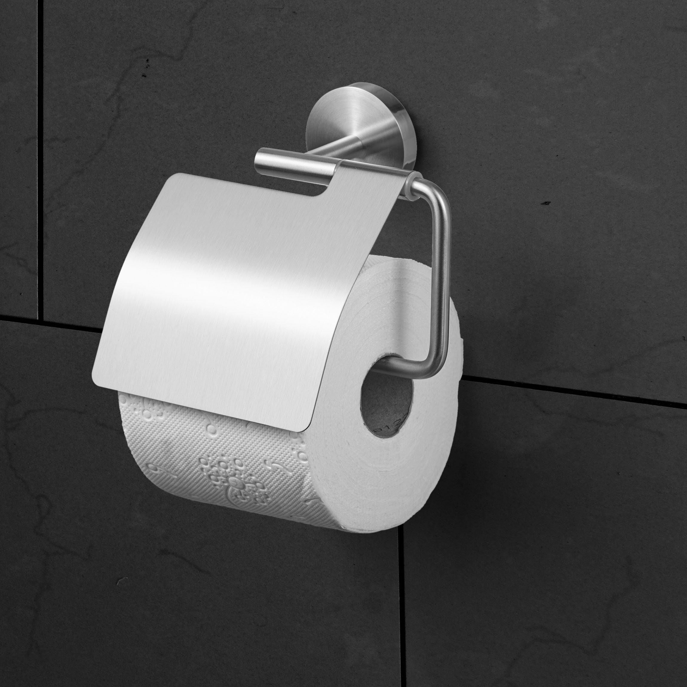 Amare Bath Toilettenpapierhalter Silber Toilettenpapierhalter