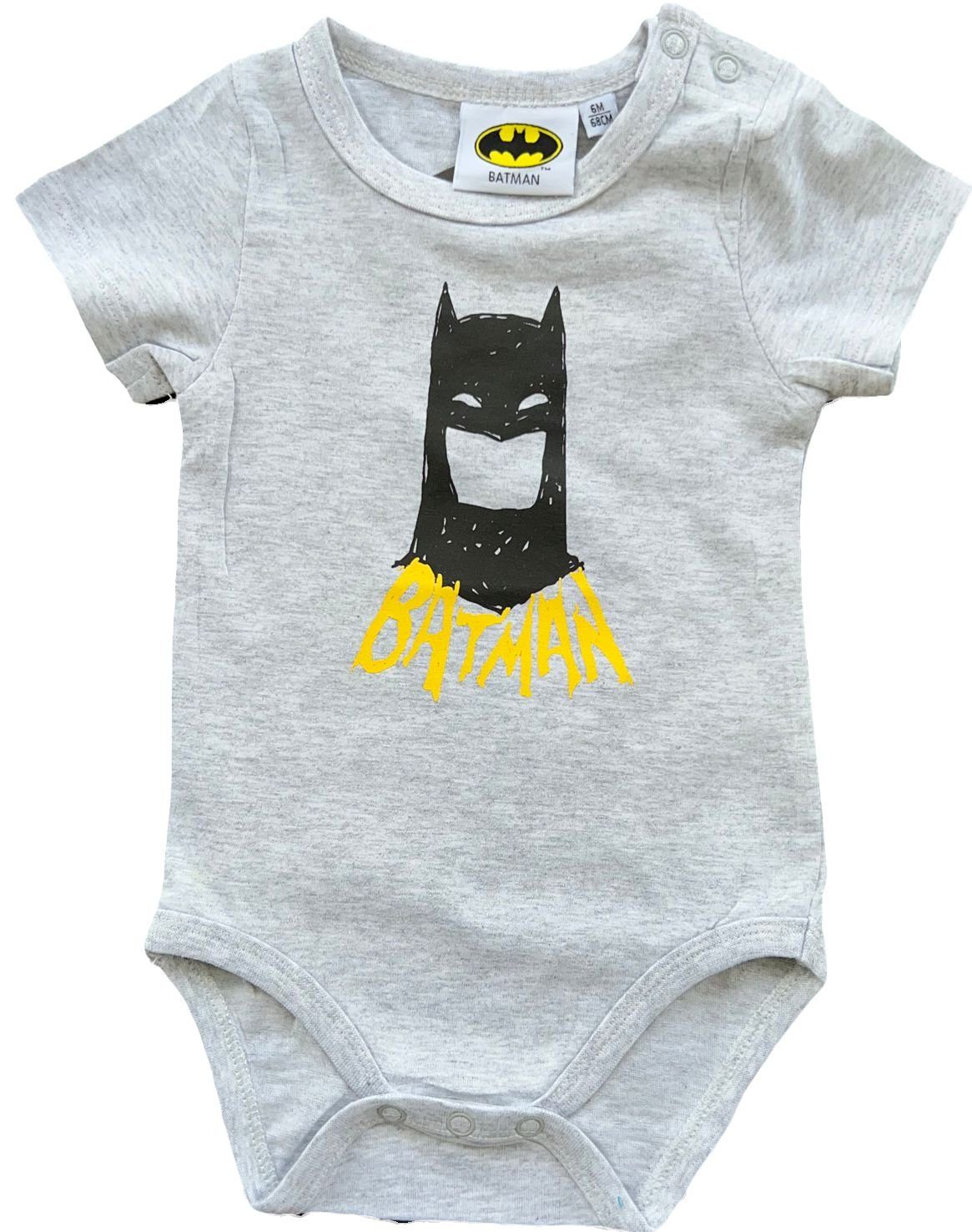 Batman Strampler 2x Batman Body Baby Strampler Jungen Strampelanzug 3 6 12 18 14 Monate