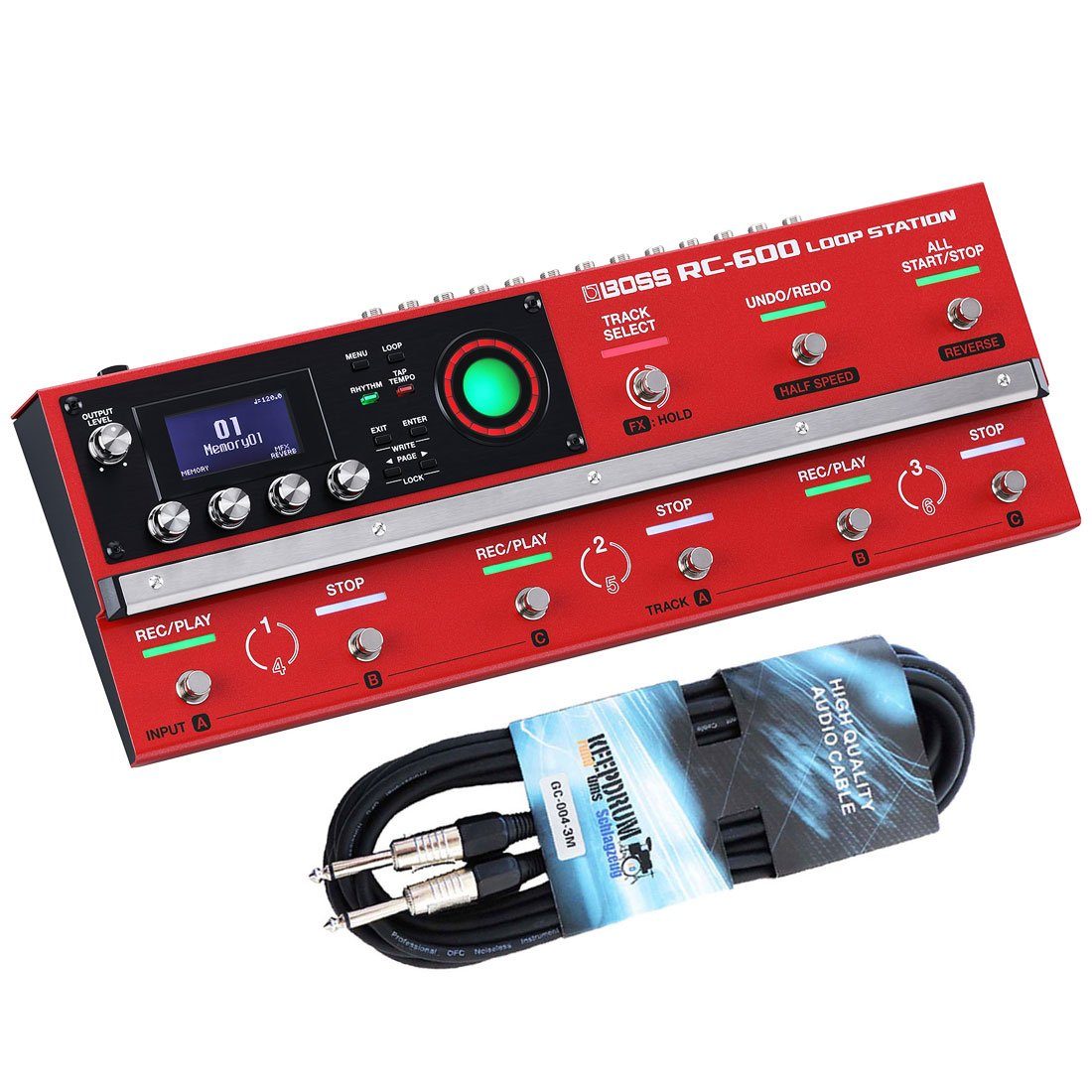 Boss by Roland E-Gitarre Boss RC-600 Loop-Station mit Klinkenkabel