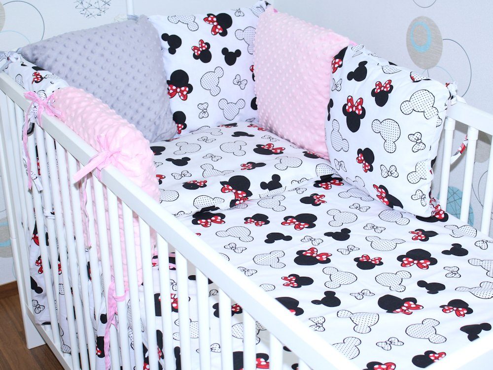 Primawela Babybettwäsche Bettwäsche Bettset MINKY - 6 x Kissen -6t -Nestche günstig online kaufen