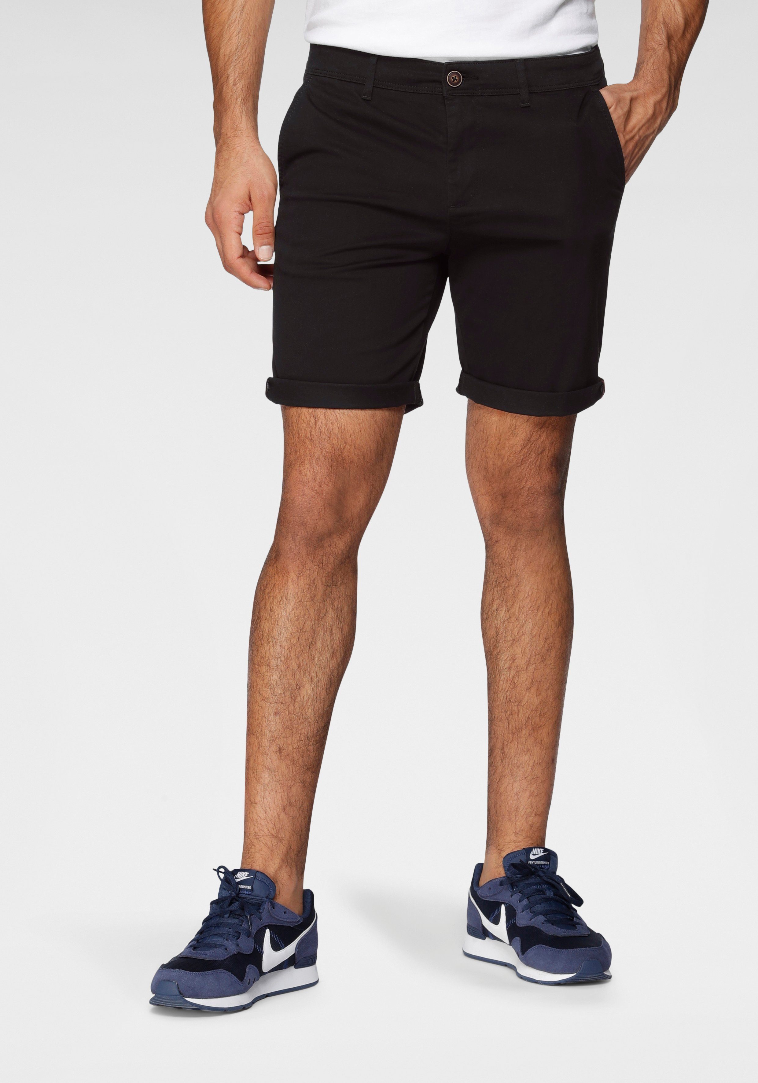 Jack & Jones Chinoshorts BOWIE SHORTS schwarz | 