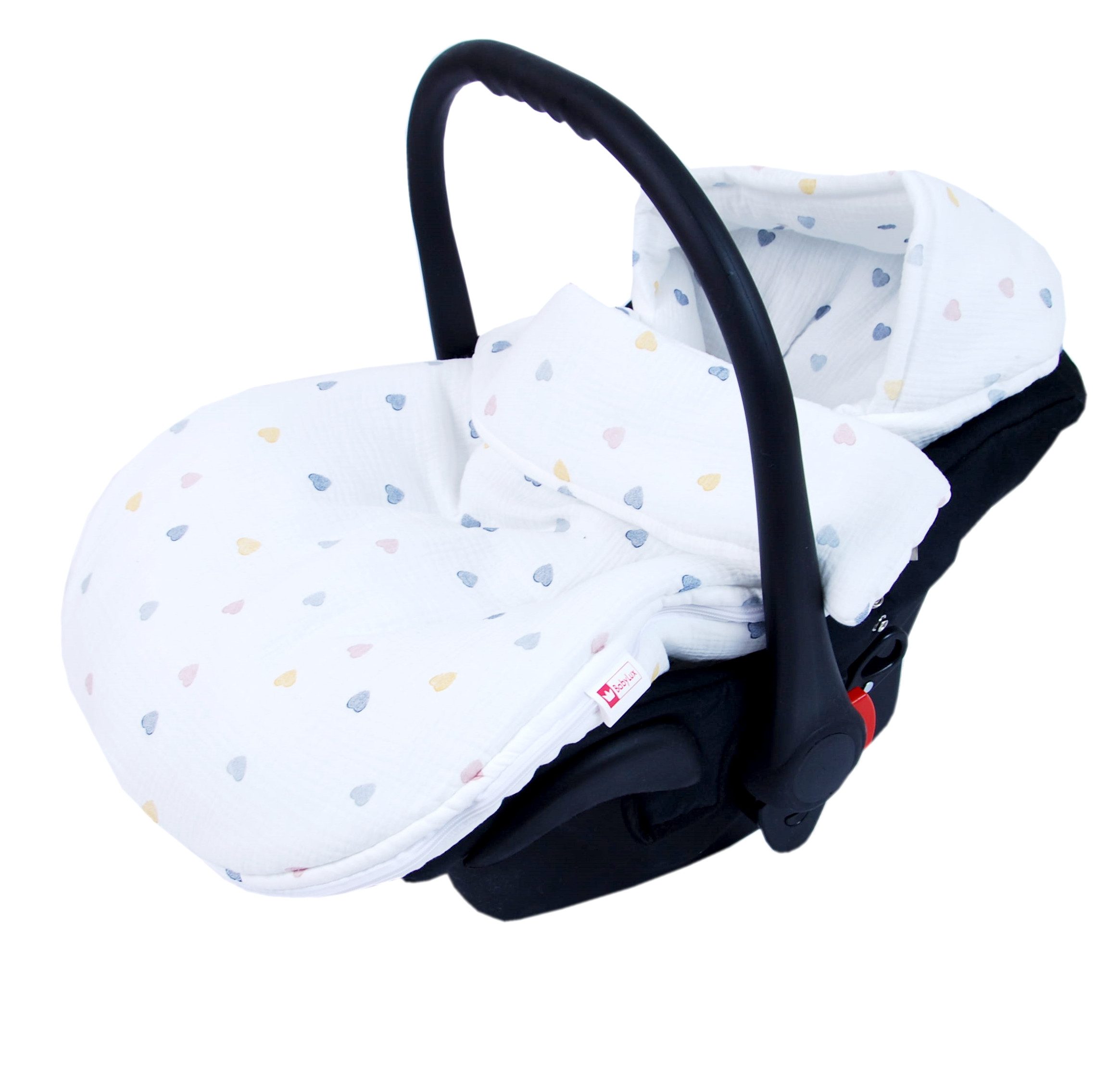 Fußsack Sommerfußsack 90cm für Babyschale, Kinderwagen & Buggy Frühling Herbst