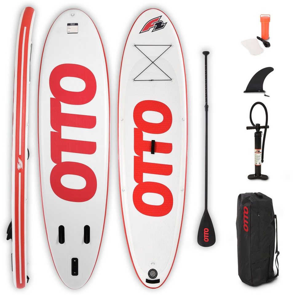 F2 SUP-Board OTTO SUP, (Set, 5 tlg., mit Paddel, Pumpe und  Transportrucksack)