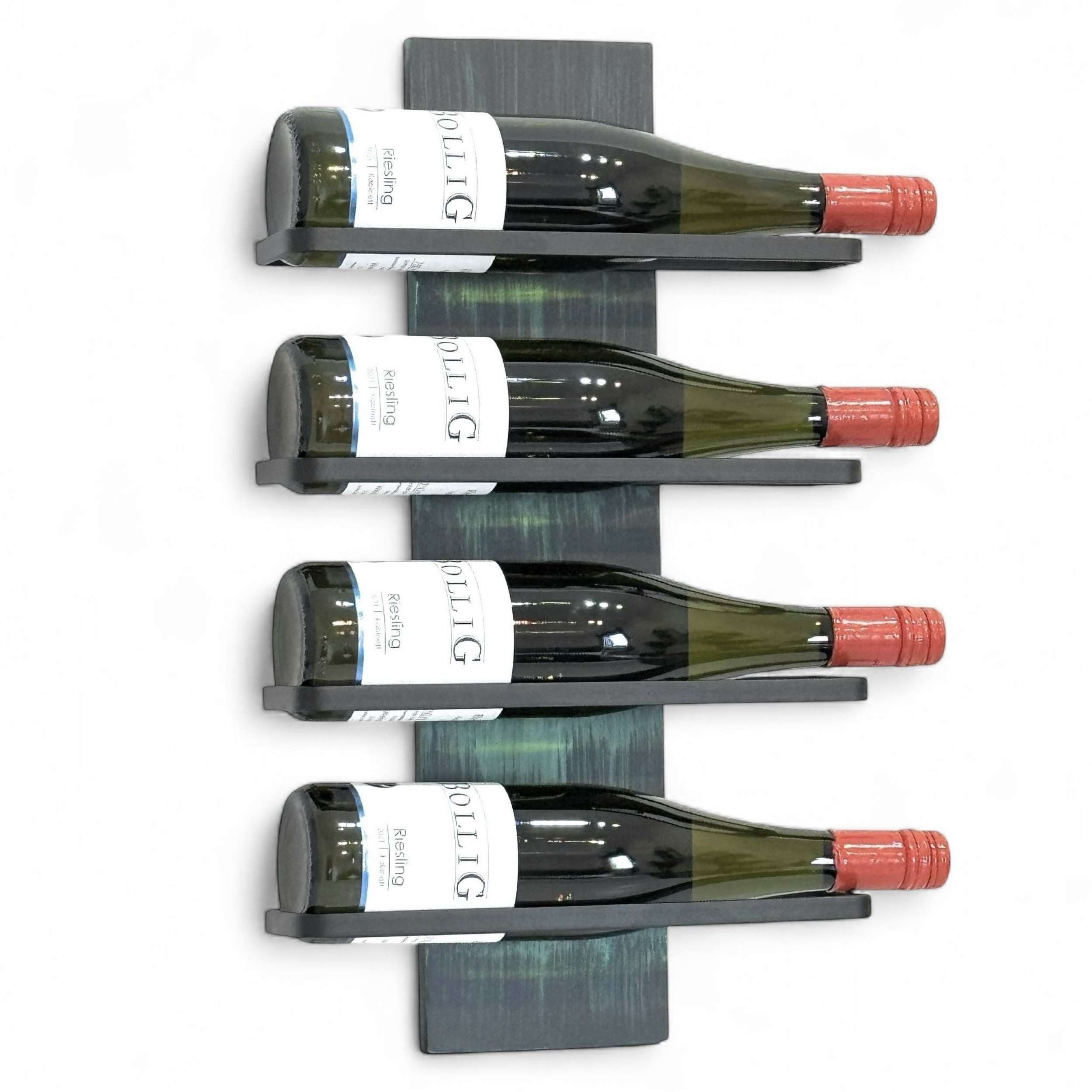DanDiBo Weinregal Wand Metall Schwarz Modern 96695 Grün Flaschenregal Schma günstig online kaufen