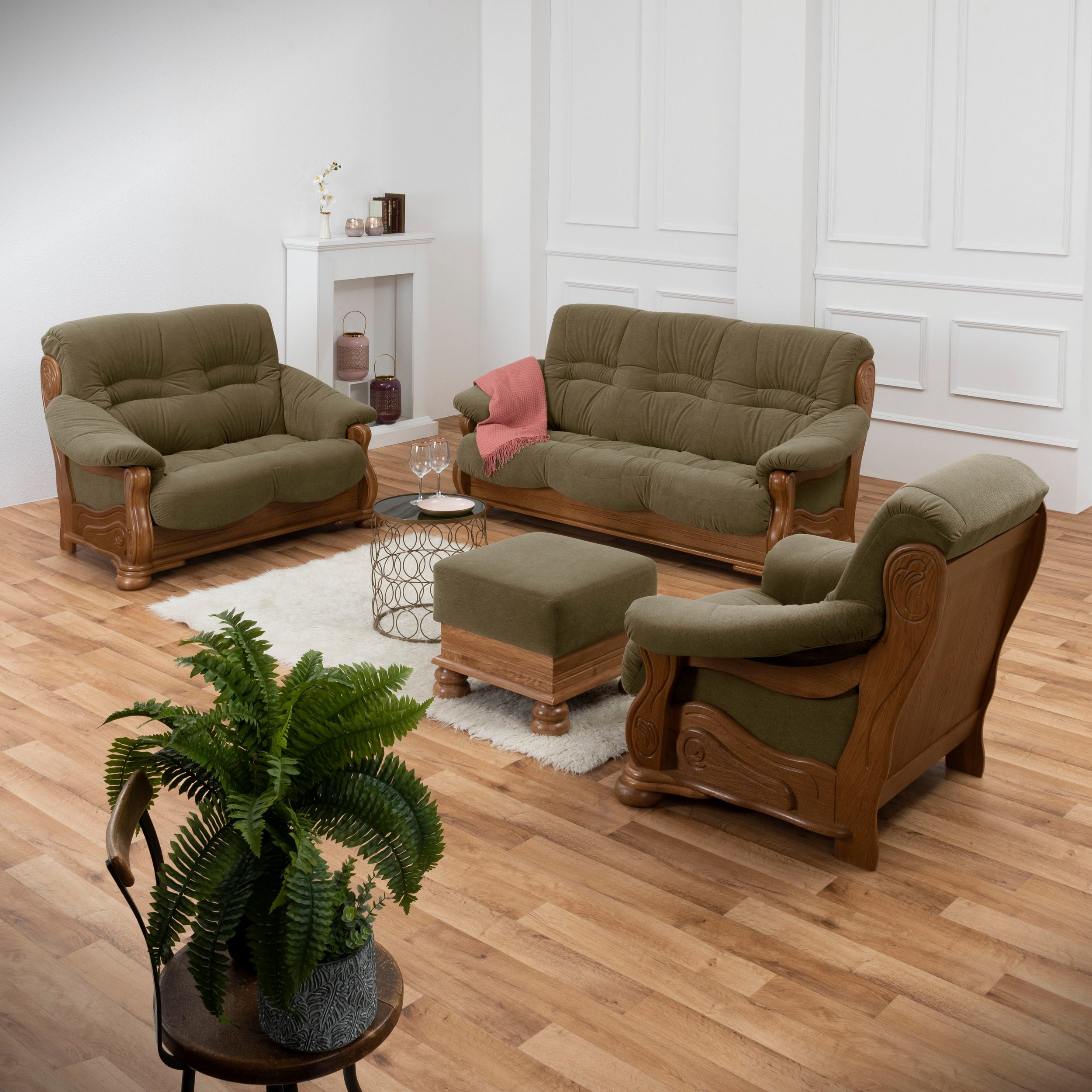 Sofa 3-Sitzer TEXAS von Max Winzer® - Einrichtungsvorschlag