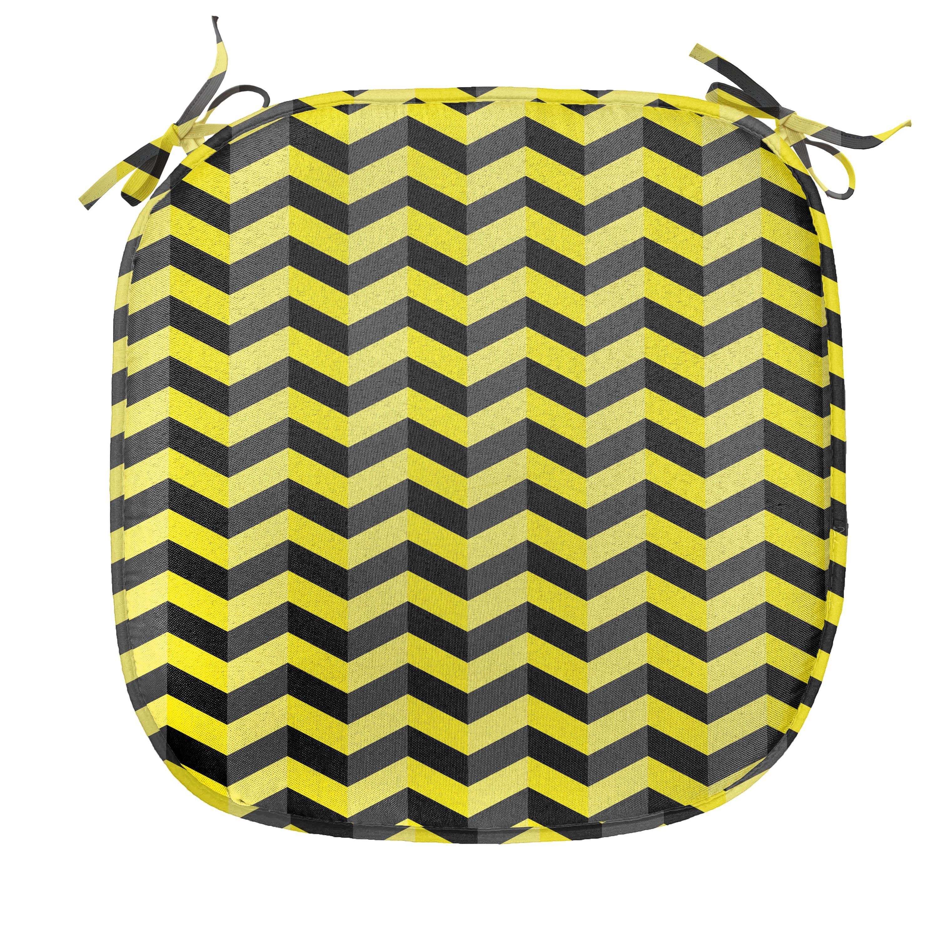 Stuhlkissen Dekoratives wasserfestes Kissen mit Riemen für Küchensitze