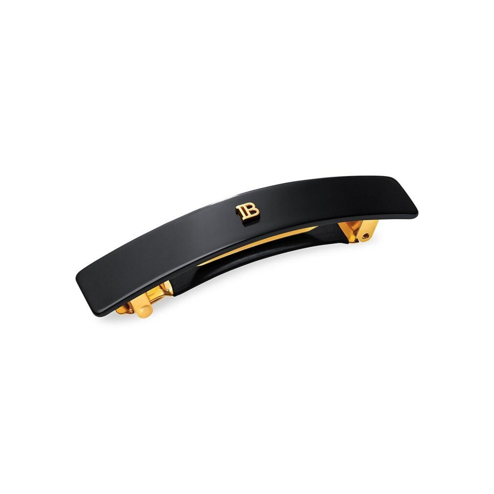 Balmain Haarklammer Haarspange M Schwarz