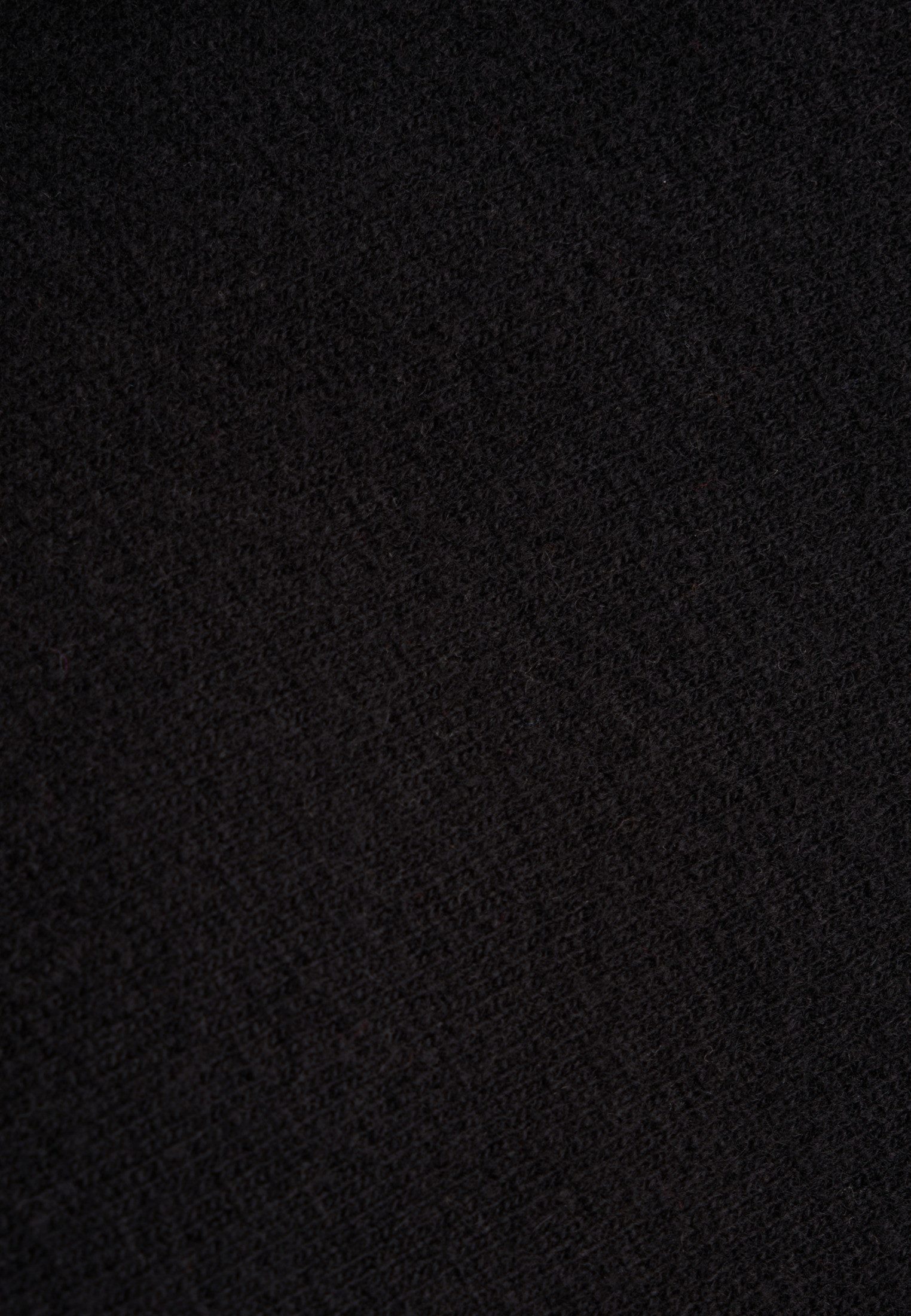 seidensticker Strickpullover Schwarze Rose 1/1 Turtleneck