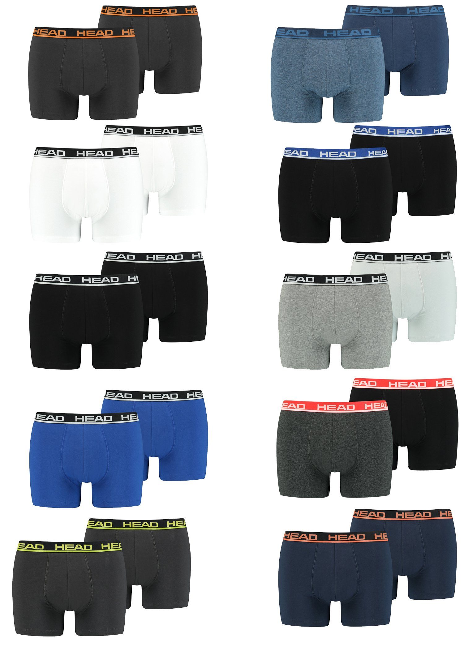 Head Boxershorts Head Basic Boxer 2P (2-St)
