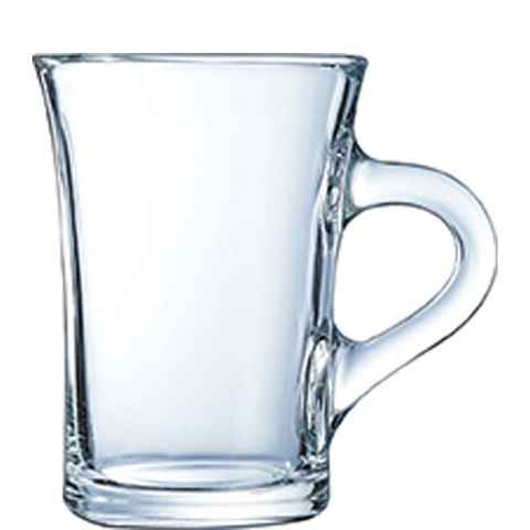 Arcoroc Teeglas Wien, Glas gehärtet, Teeglas Jagerteeglas 230ml Glas gehärtet transparent 6 Stück