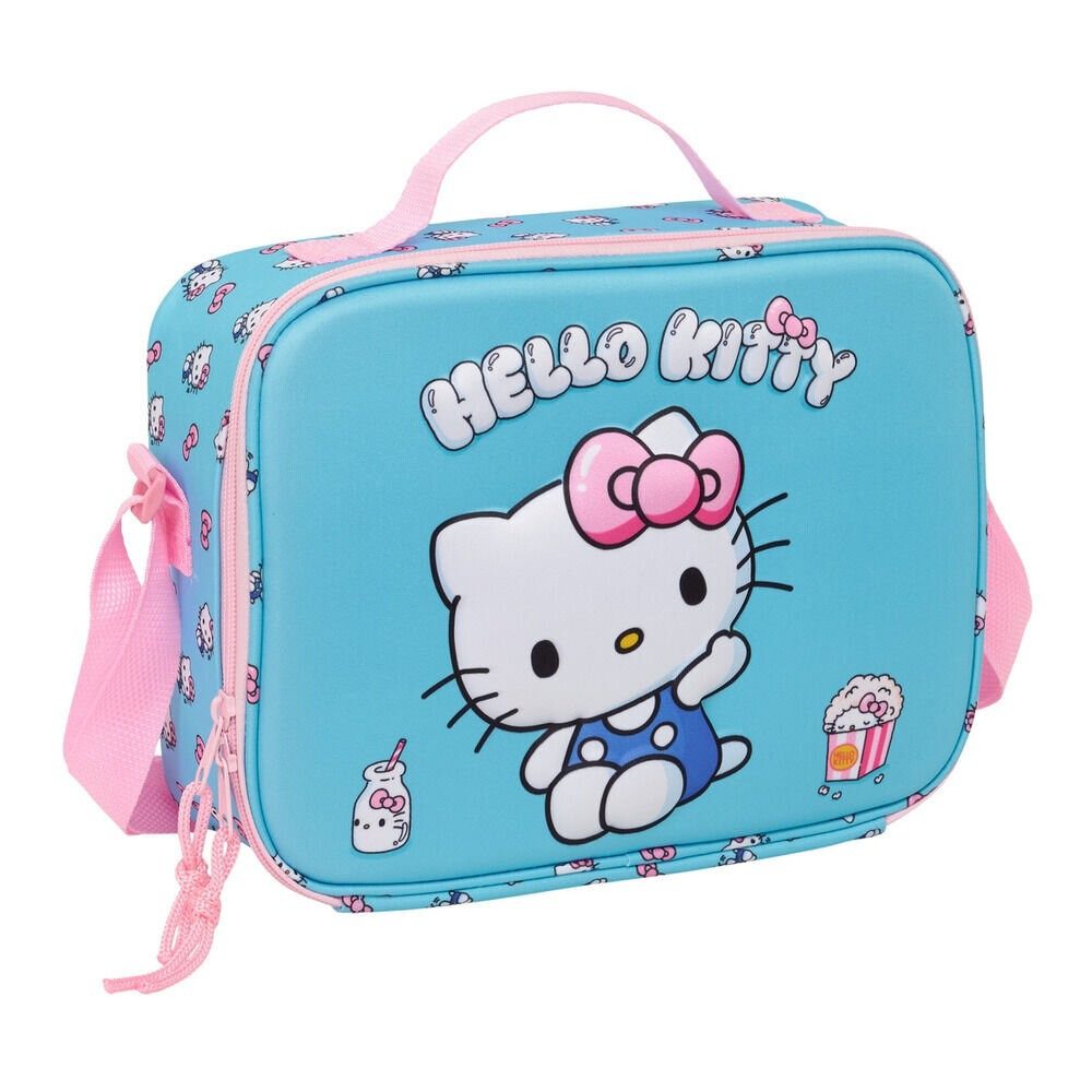 safta Kindergartentasche Hello Kitty 3D Thermo-Lunchtasche
