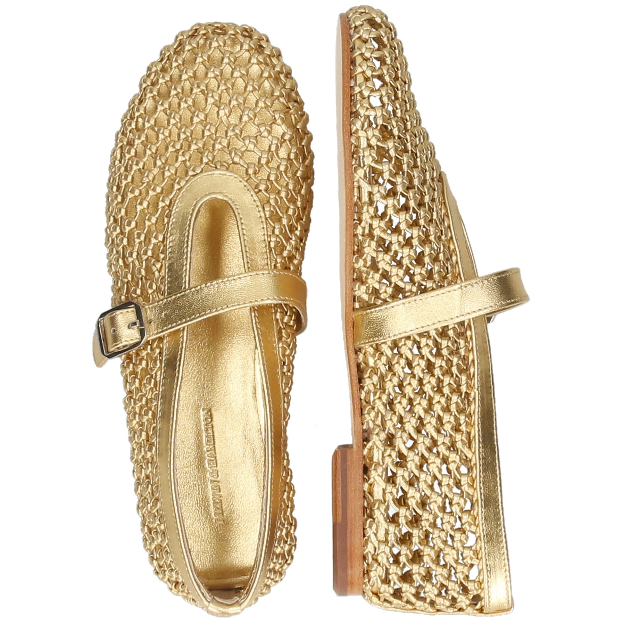 Melvin & Hamilton Alivia 1 Leder-Mary Jane Schuhe für Damen Ballerina Flache Absätze, Echtes Leder