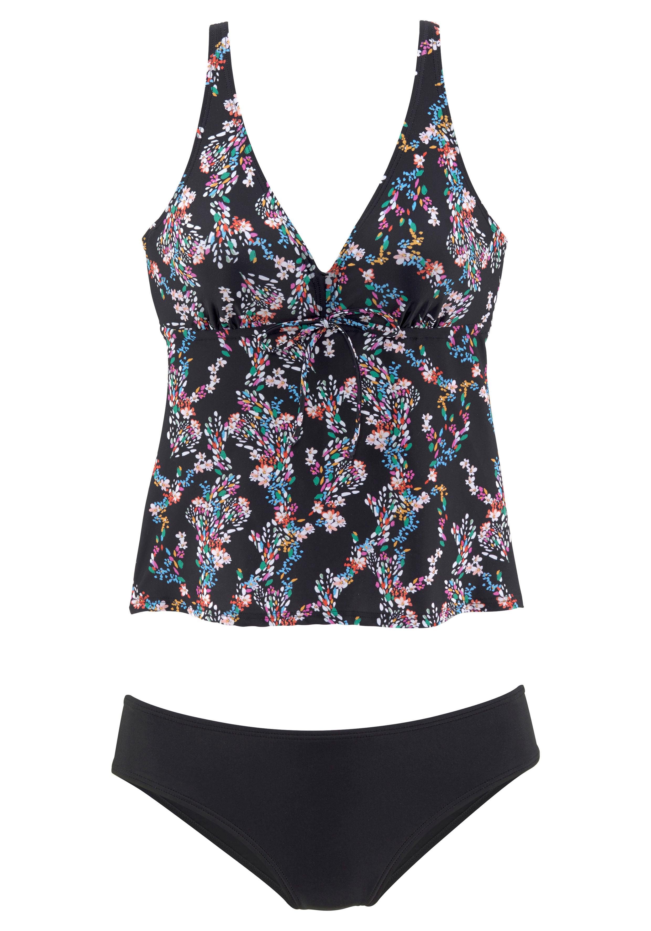 petite fleur Bügel-Tankini mit floralem Print. € 54,99