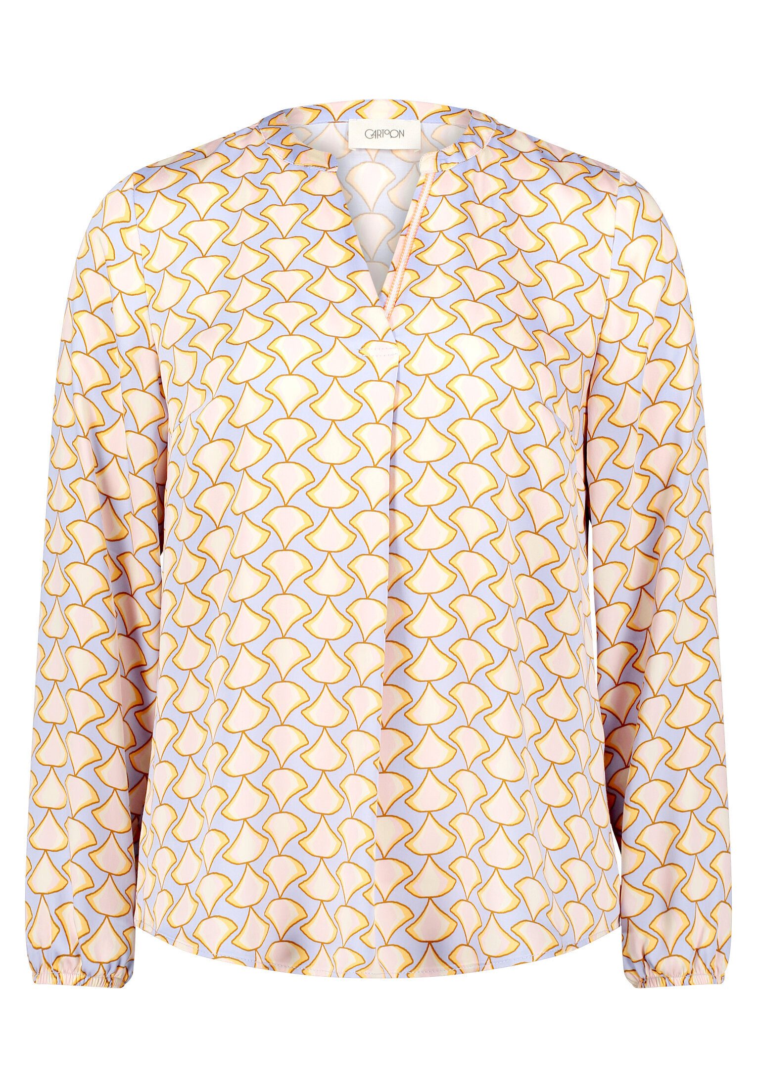 Cartoon Schlupfbluse Damen mit Muster
