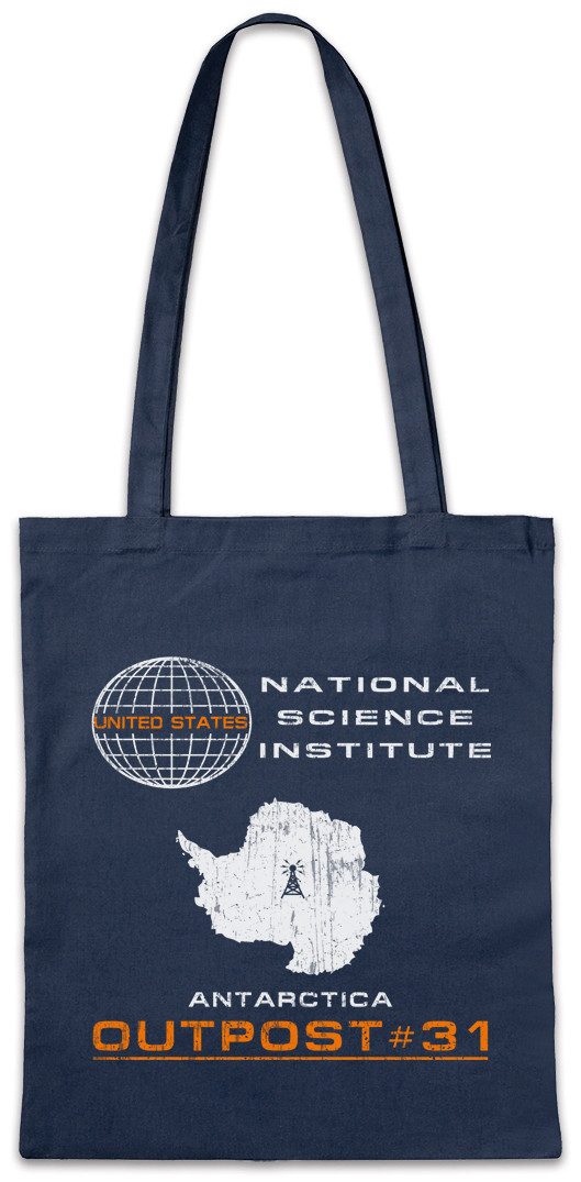 Beuteltasche Outpost 31 Stofftasche Das Ding The Symbol Logo Thing Cthulhu 666 Aus