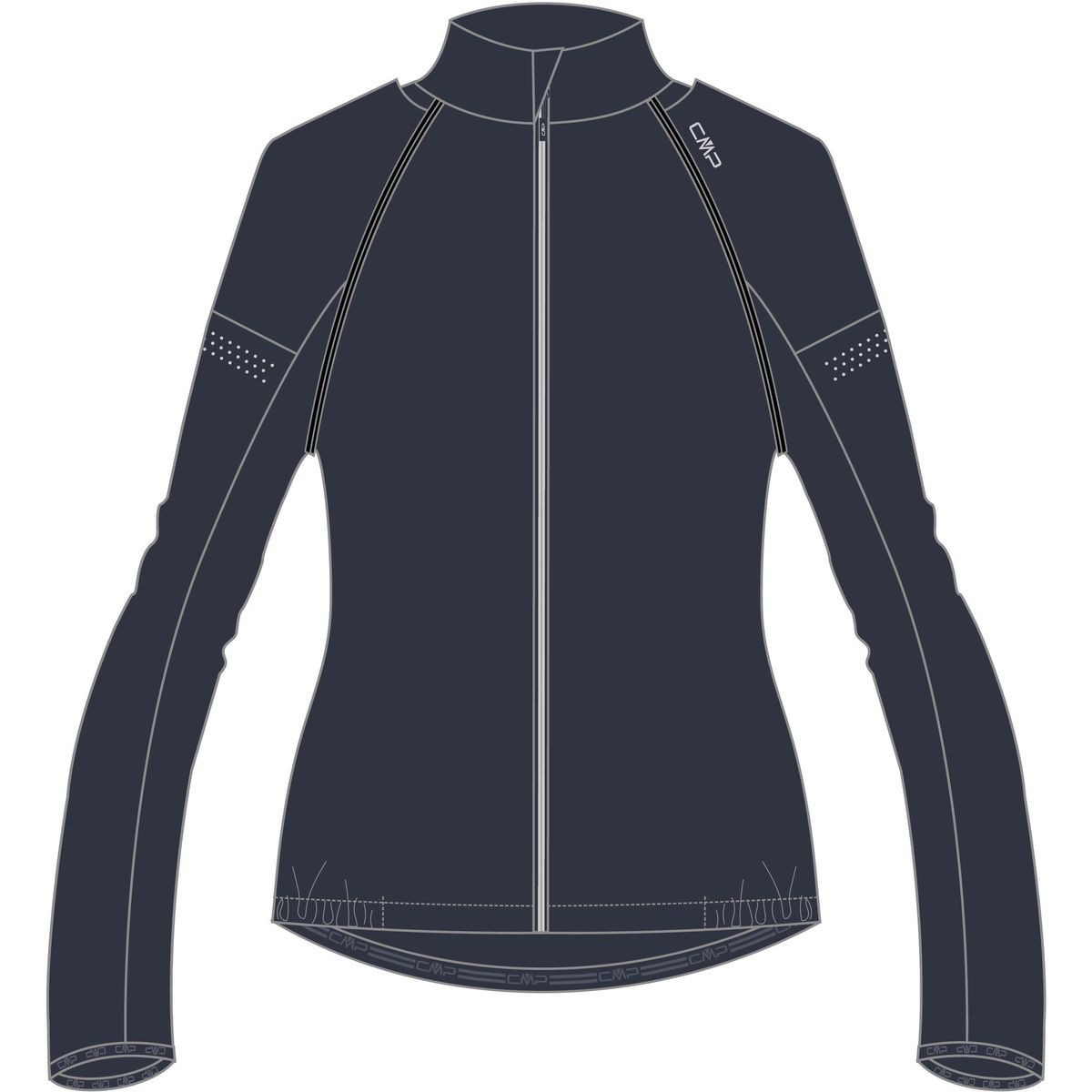 Fahrradjacke Woman Jacket With Detachable Sleeves
