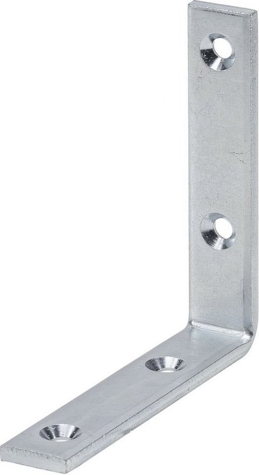 Vormann Winkelverbinder Vormann Starke Winkel verzinkt 80 x 20 mm