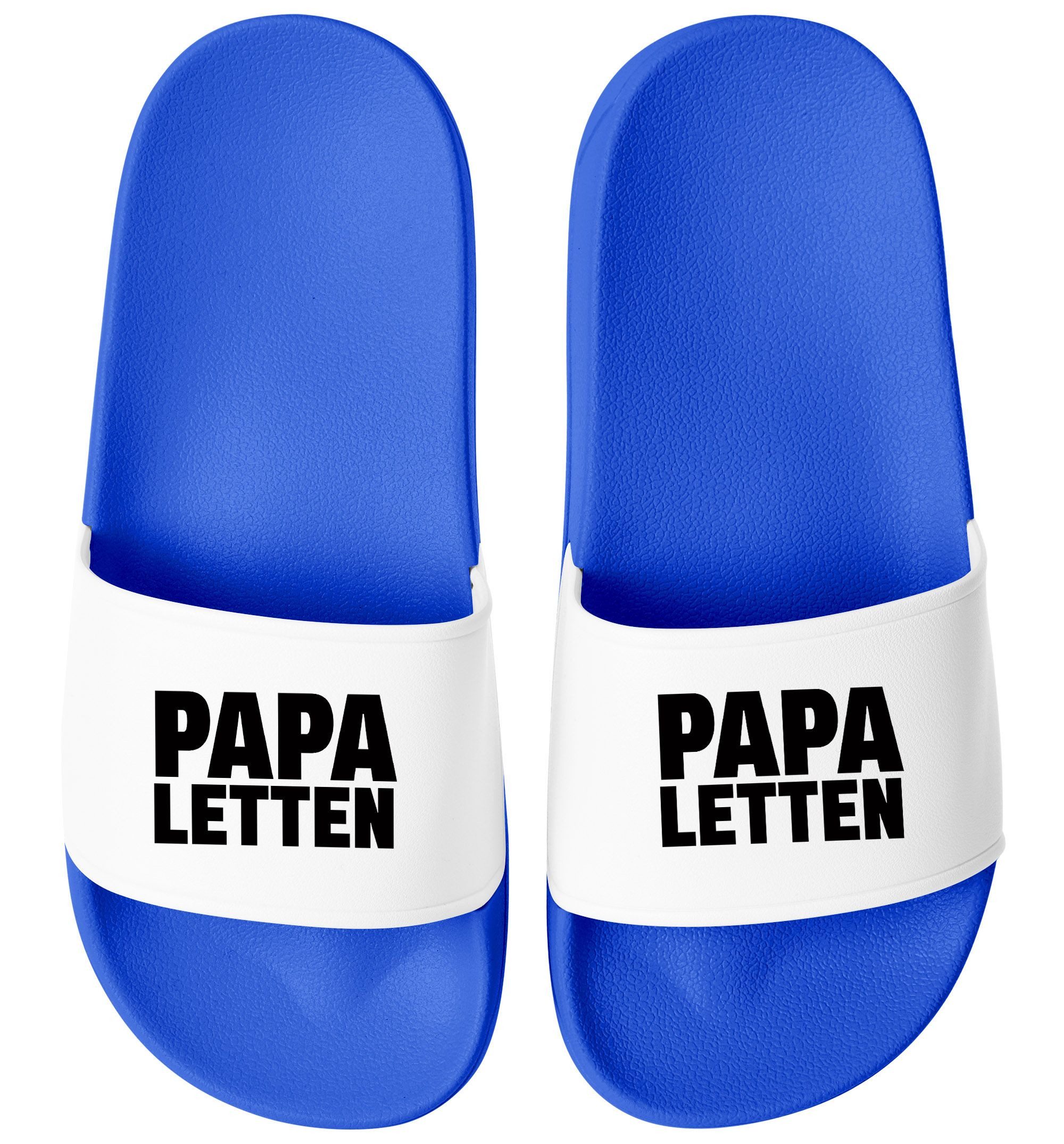 Papa 1 blau-weiß